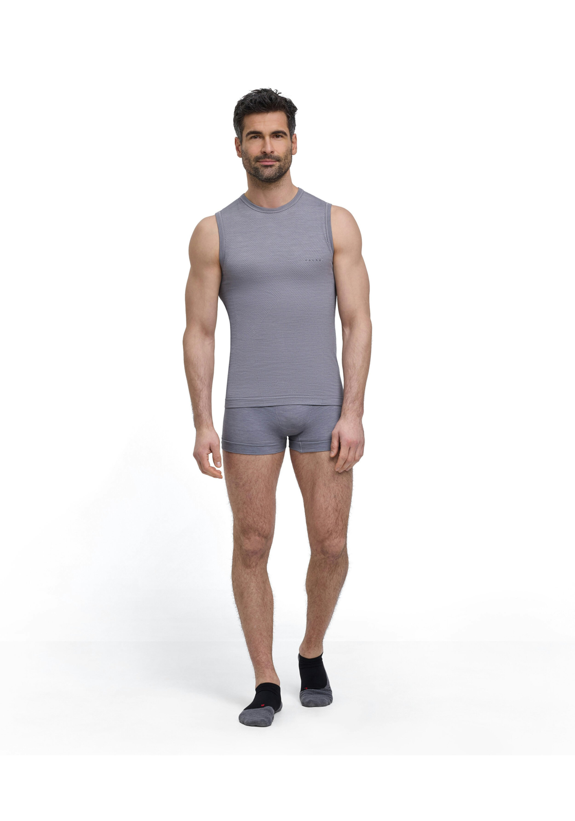 FALKE heren boxer Wool-Tech Light, thermobroek, grijs (grey-heather) FALKE heren boxer Wool-Tech Light, thermobroek, grijs (grey-heather)