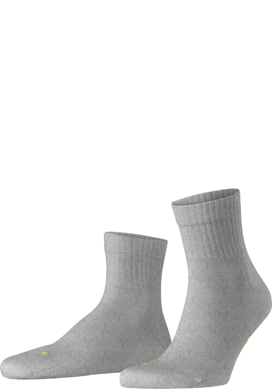 FALKE Run Rib unisex sokken kort, grijs (light grey) FALKE Run Rib unisex sokken kort, grijs (light grey)