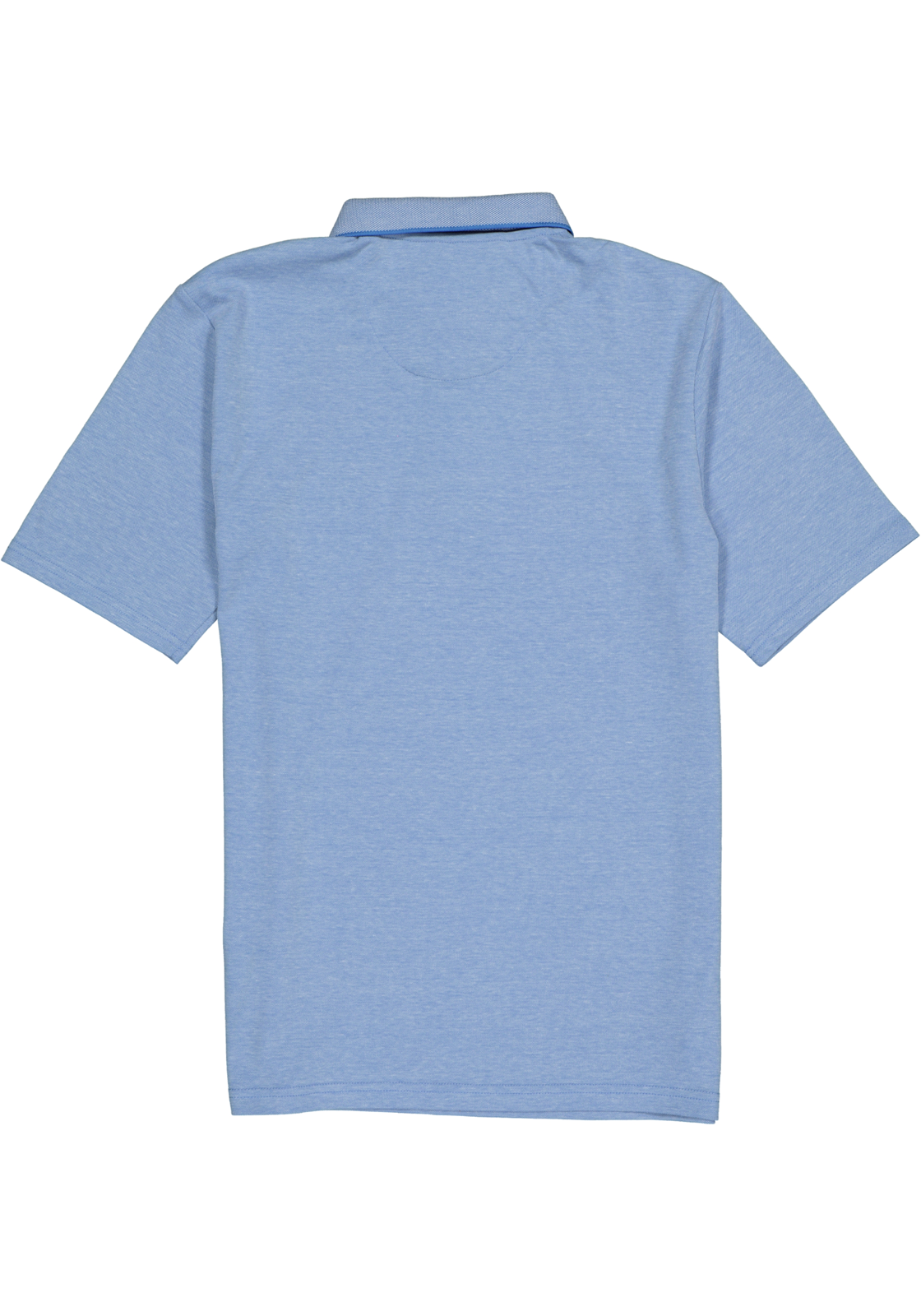 3-4049807537896_redmond_polo_HR Redmond regular fit poloshirt, midden blauw melange