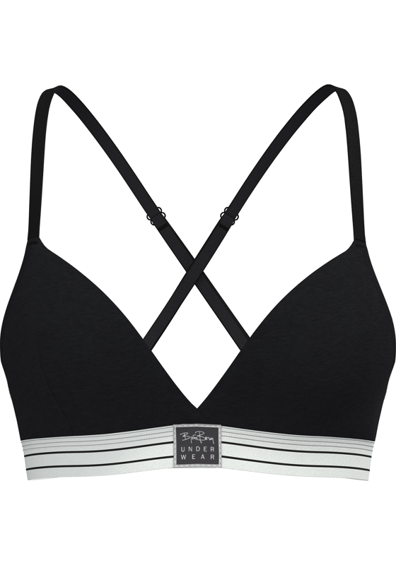 Bjorn Borg dames Original Triangle Bra, triangel BH (1-pack), zwart Bjorn Borg dames Original Triangle Bra, triangel BH (1-pack), zwart