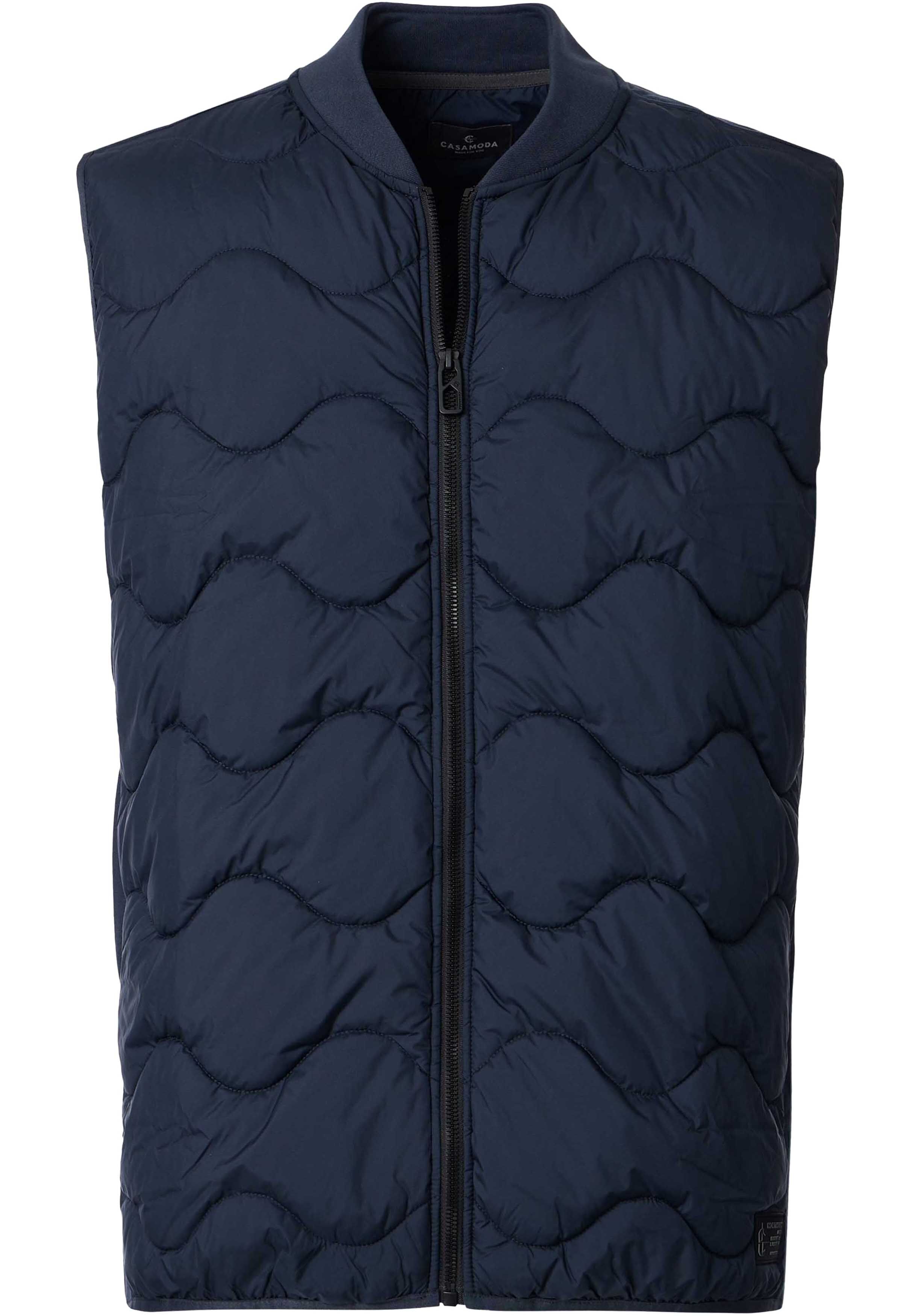 CASA MODA comfort fit bodywarmer, donkerblauw