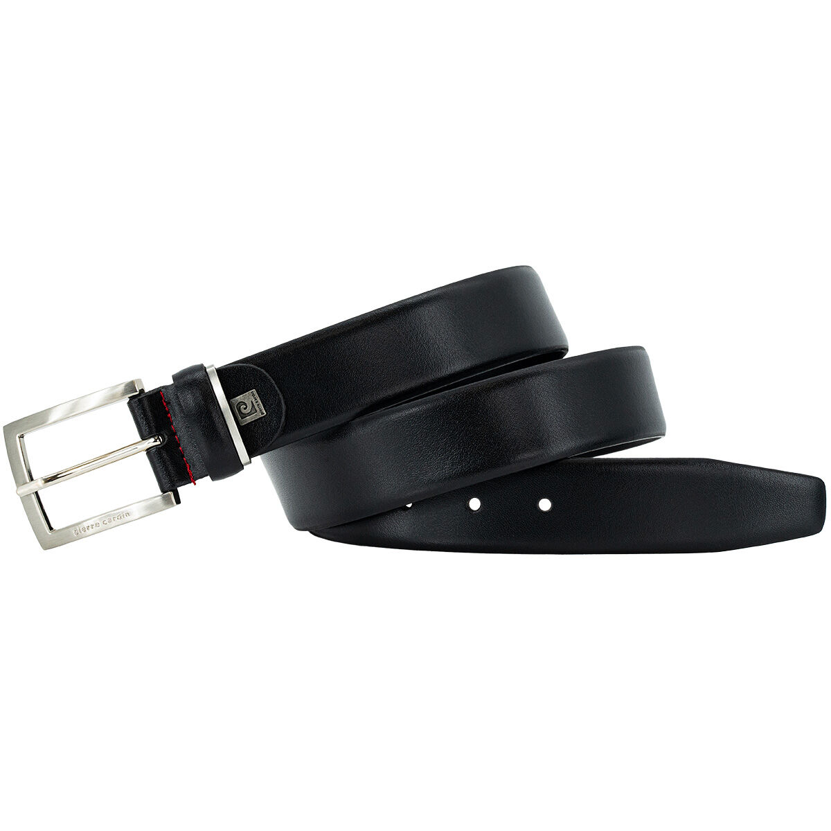 PIERRE CARDIN leren heren riem, zwart