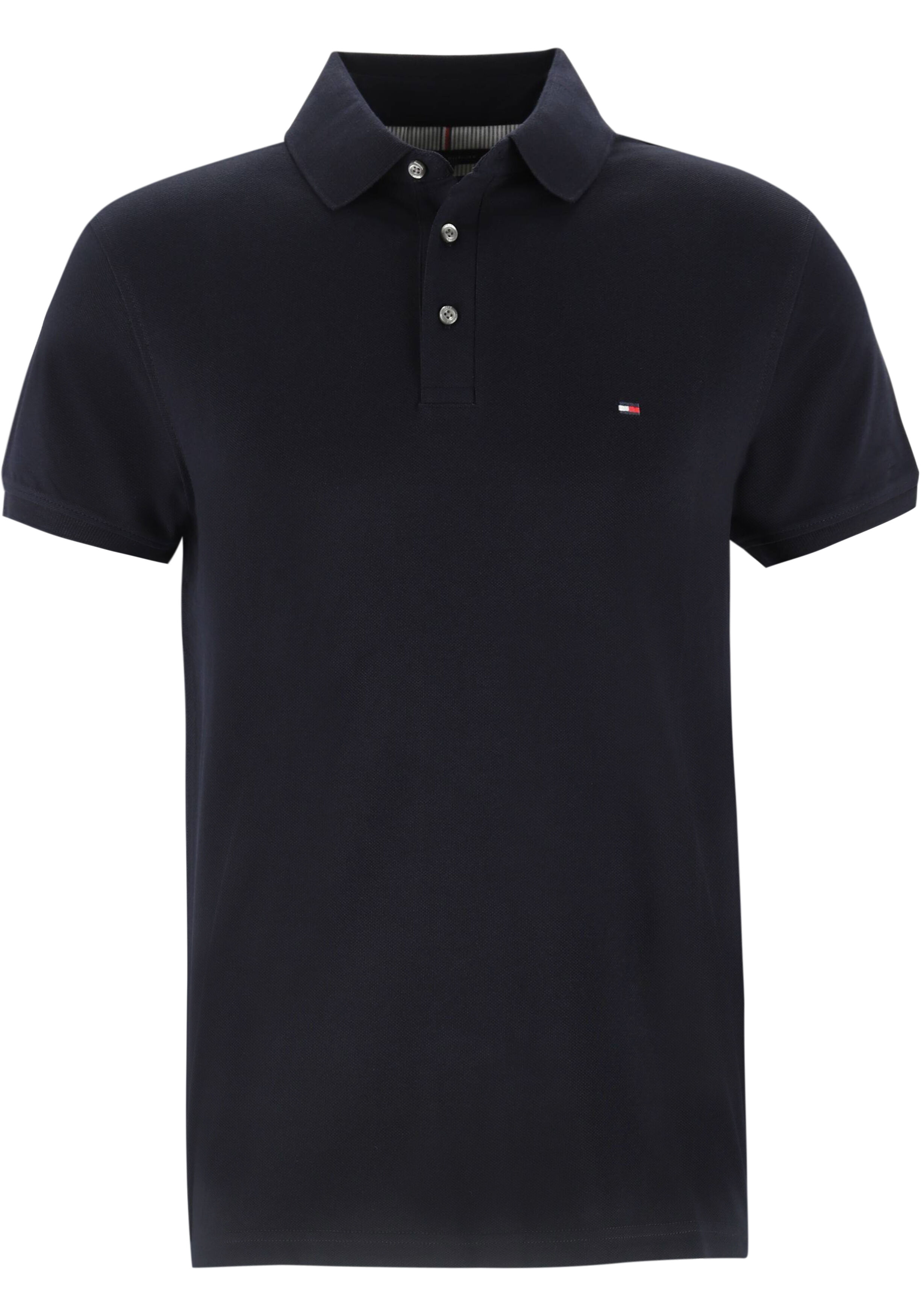 Tommy Hilfiger 1985 slim fit polo, donkerblauw, Desert Sky