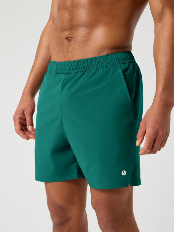 Bjorn Borg Ace Racquet Shorts 7 Inch, heren sportbroek kort, groen