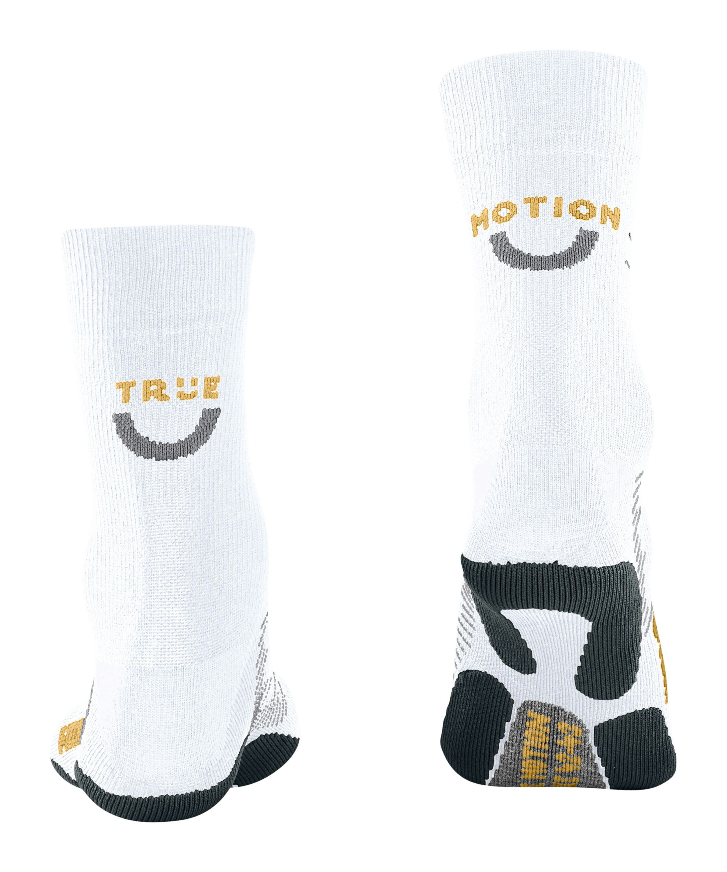 FALKE RU True Motion heren running sokken, wit (white)