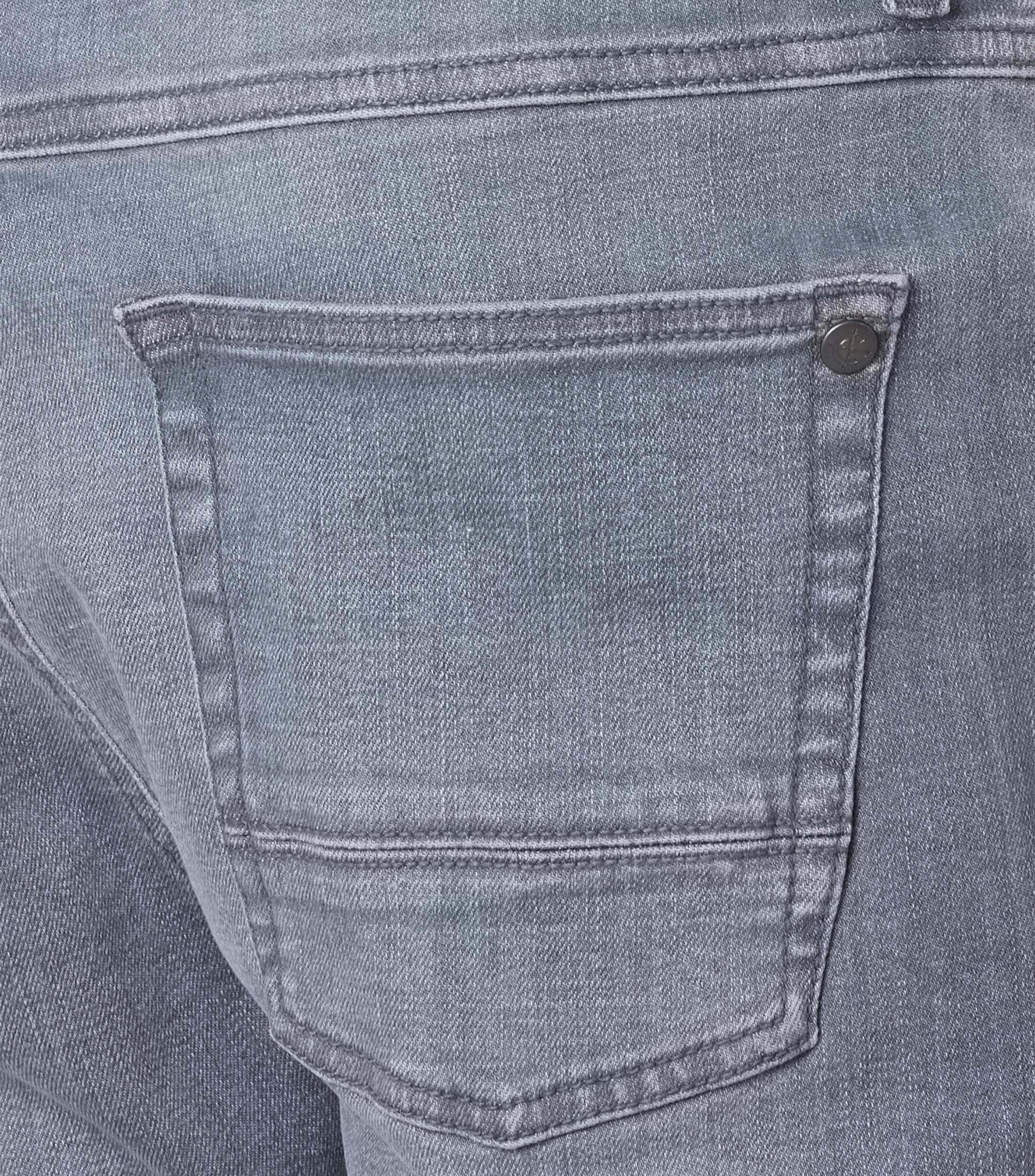 CASA MODA jeans shorts STEVE, heren 5-pocket korte spijkerbroek, antracietgrijs