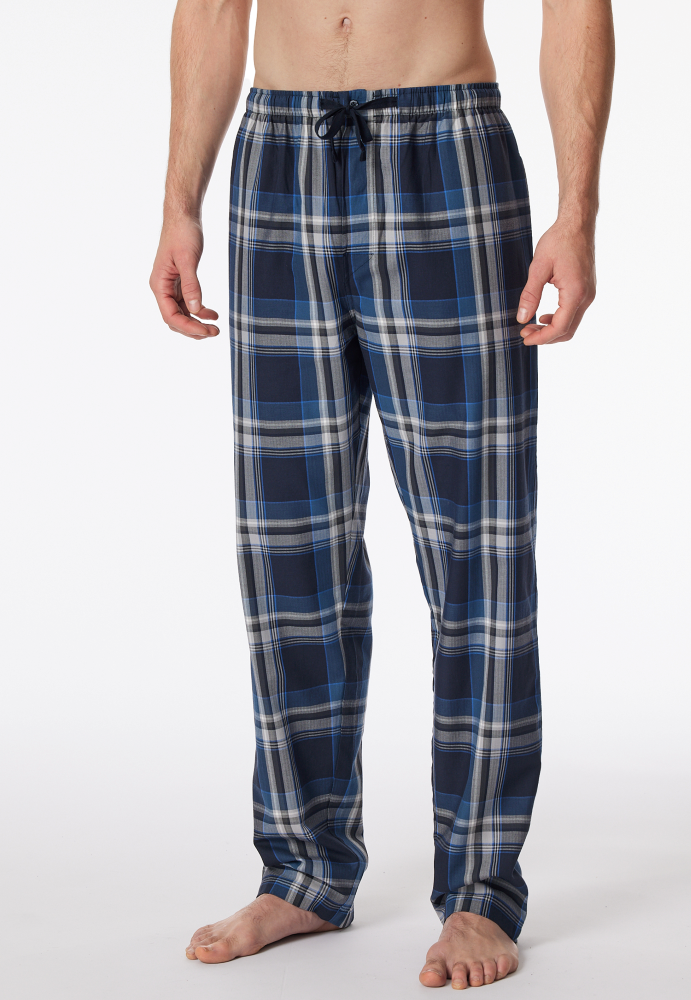 SCHIESSER Mix + Relax Pantalon, heren loungebroek, multicolour geruit