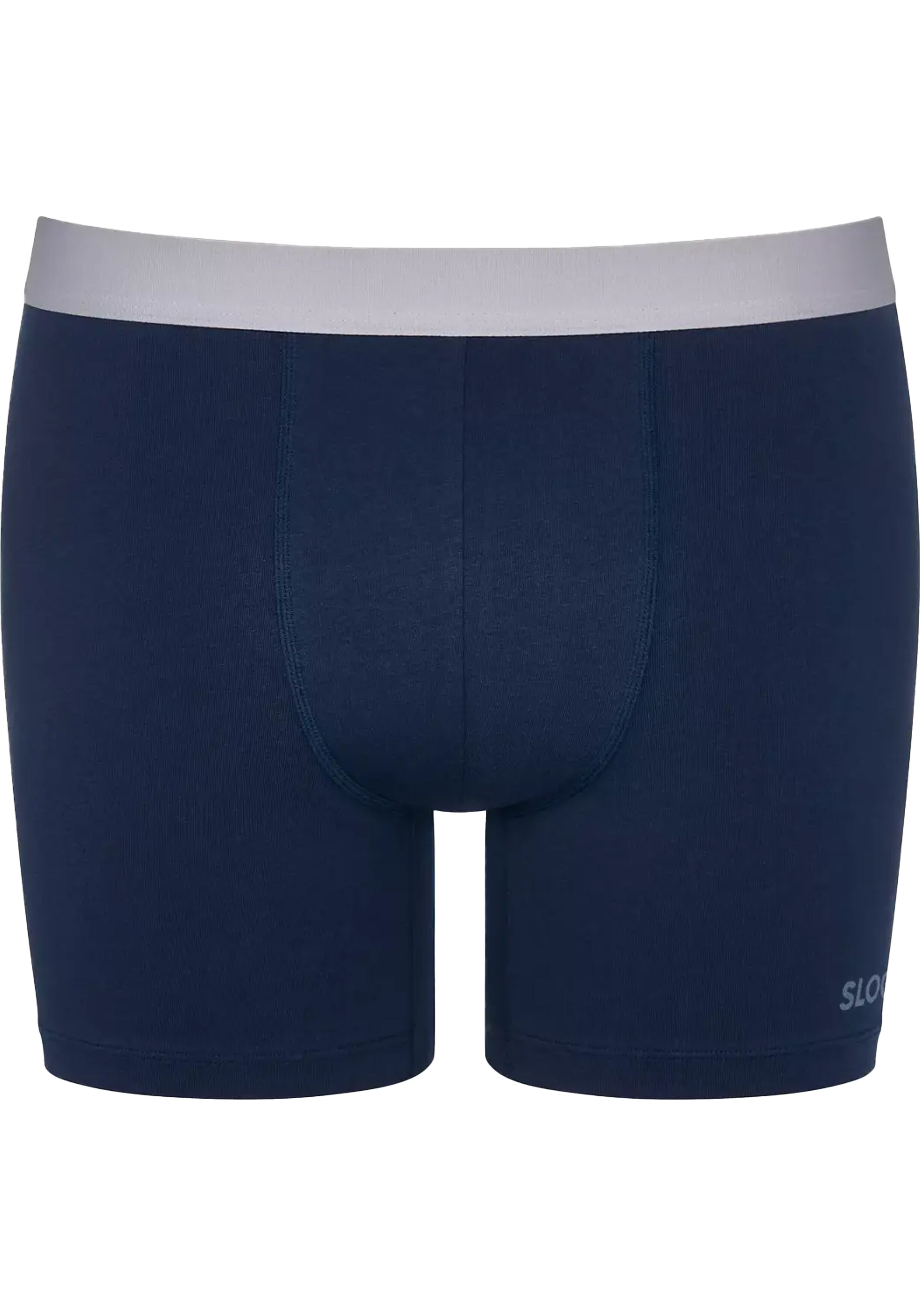 Sloggi Men GO ABC 2.0 Short, heren boxershort korte pijp (2-pack), kobalt- en donkerblauw