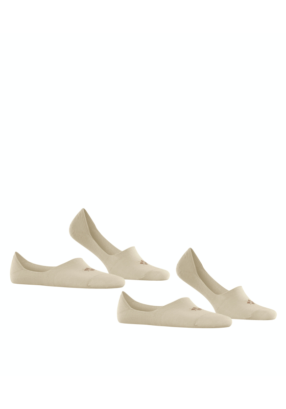Burlington Everyday 2-Pack heren invisible sokken, beige (gravel) Burlington Everyday 2-Pack heren invisible sokken, beige (gravel)