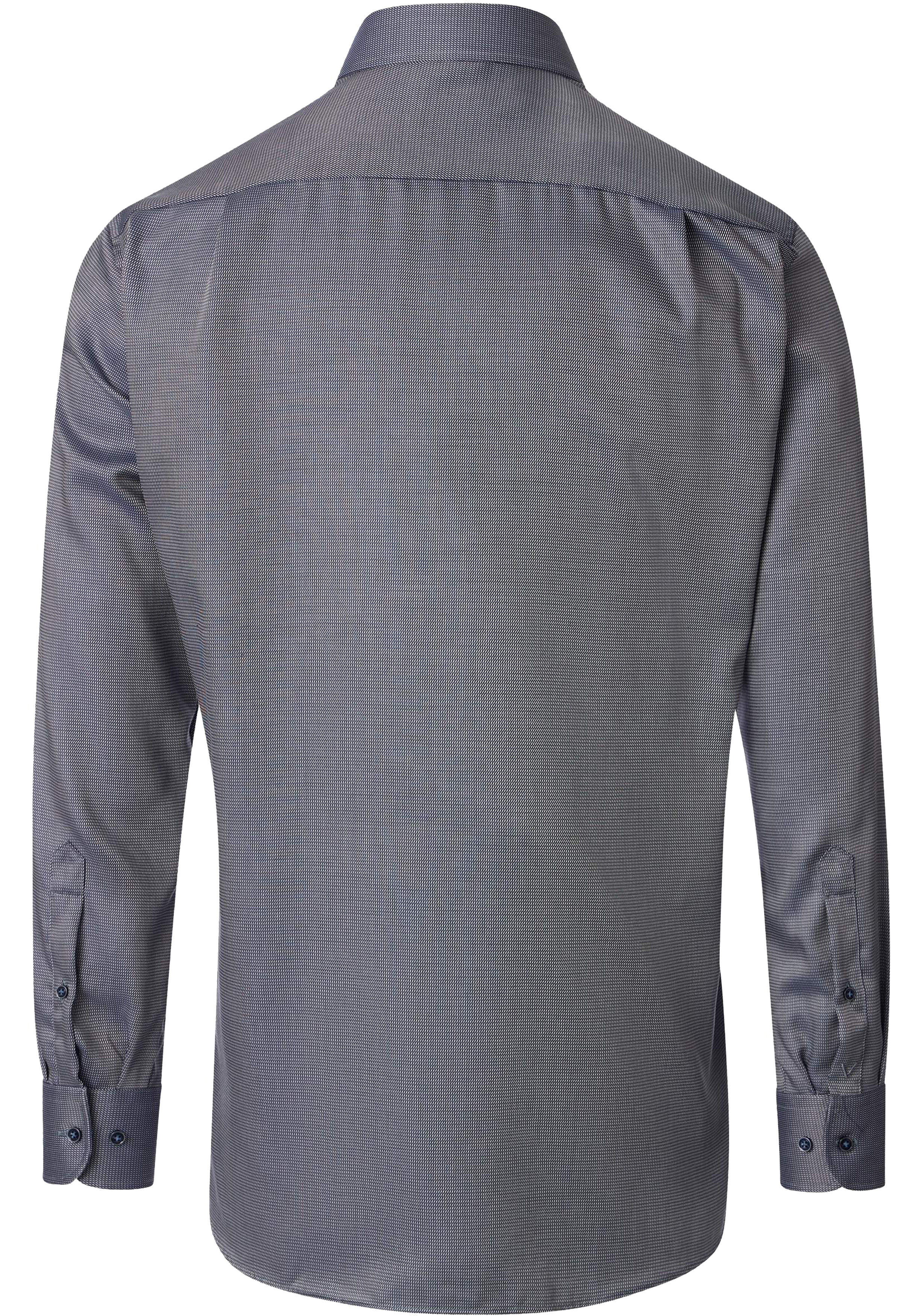 VENTI CASA MODA comfort fit overhemd, structuur, groen