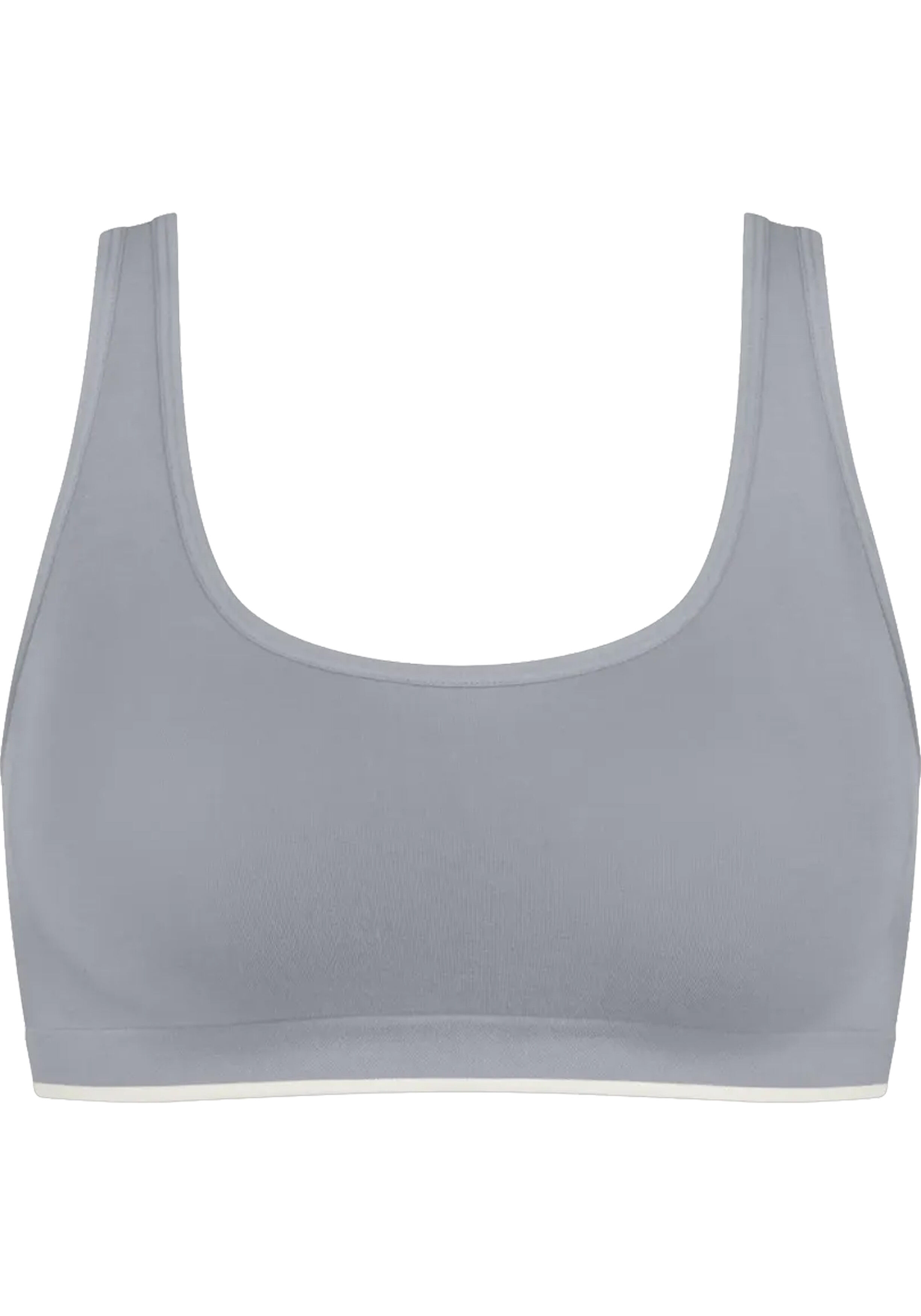 Sloggi Women GO Sense Top, bralette, grijs