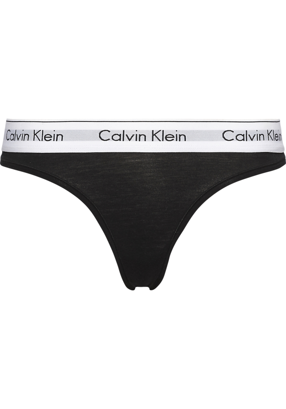 Calvin Klein dames Modern Cotton string, zwart Calvin Klein dames Modern Cotton string, zwart