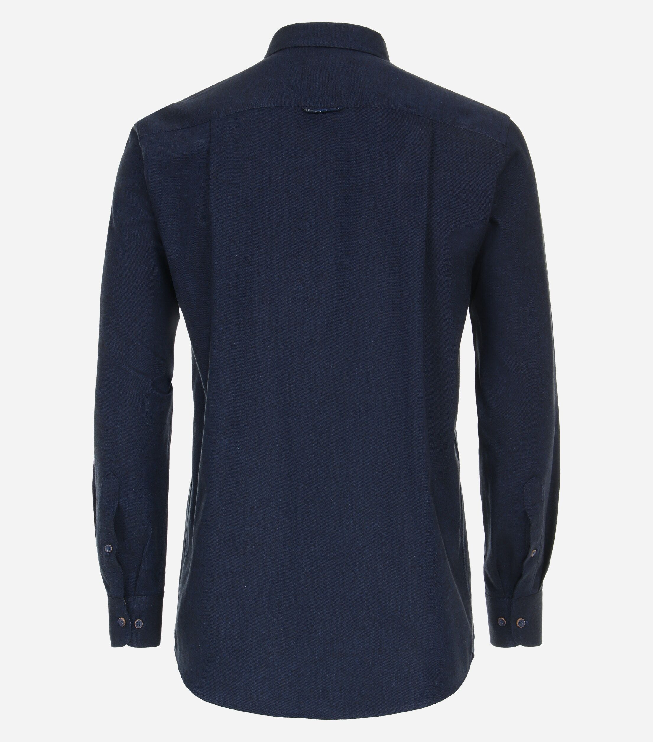 Redmond comfort fit overhemd, popeline, blauw