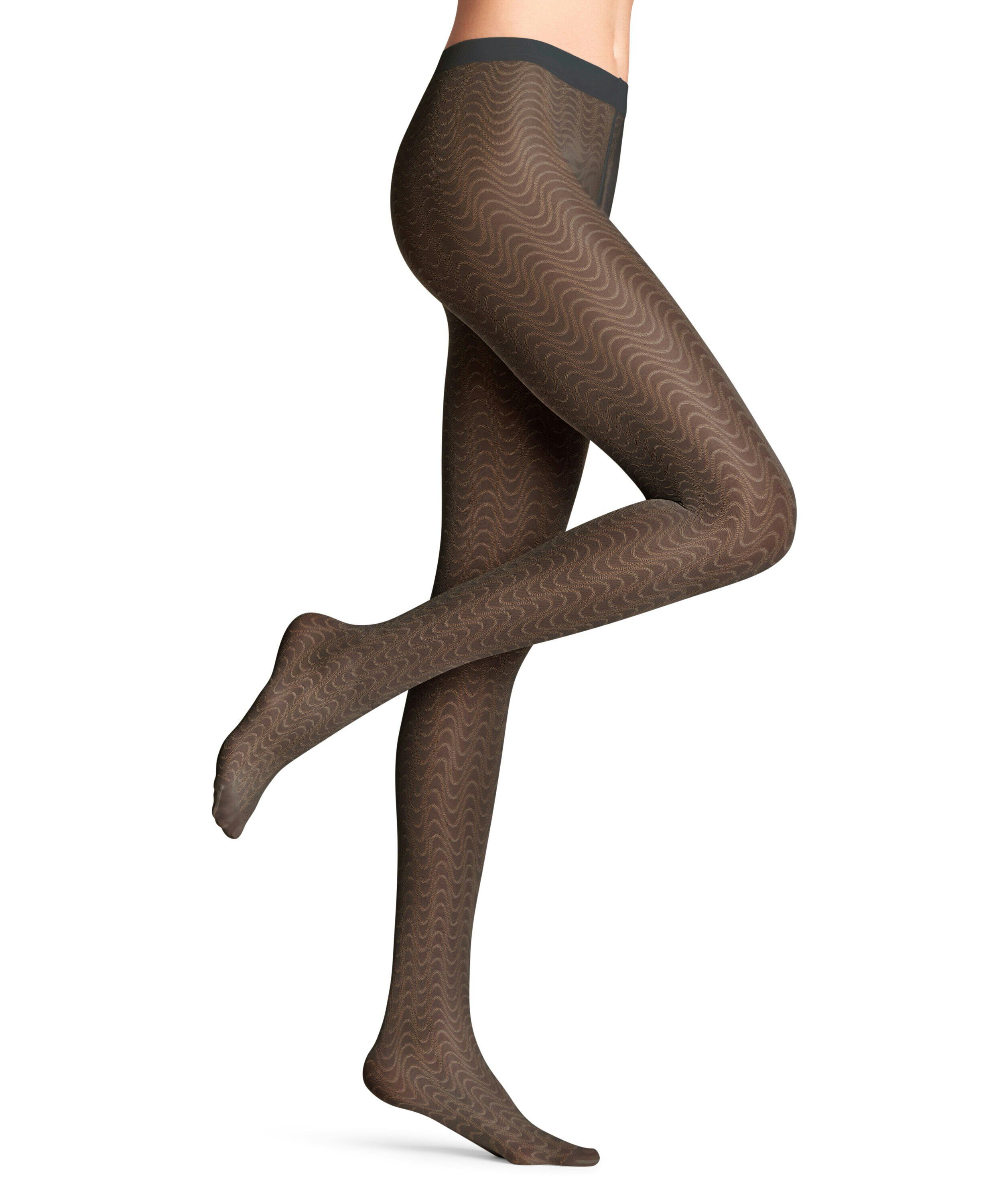 FALKE Mystical Wave 20 DEN dames panty, black