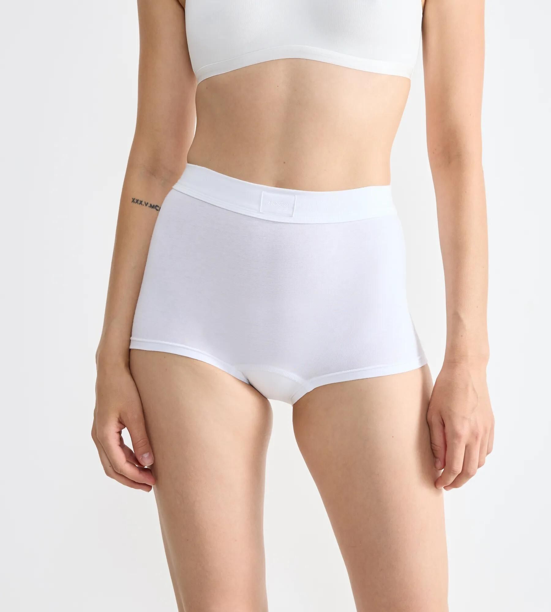 Sloggi Women Double Comfort T Short (1-pack), dames boxer, wit
