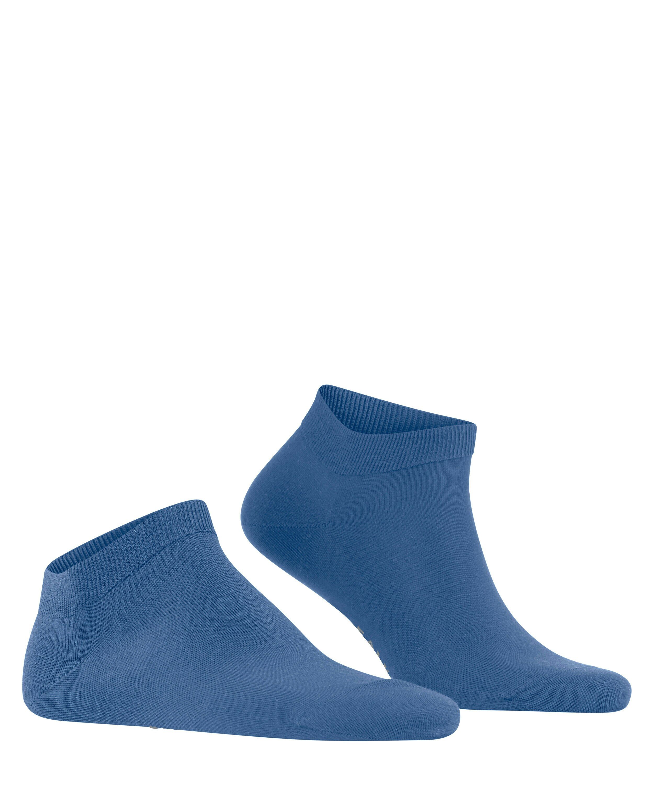 FALKE ClimaWool heren sneakersokken, middenblauw (deep water)