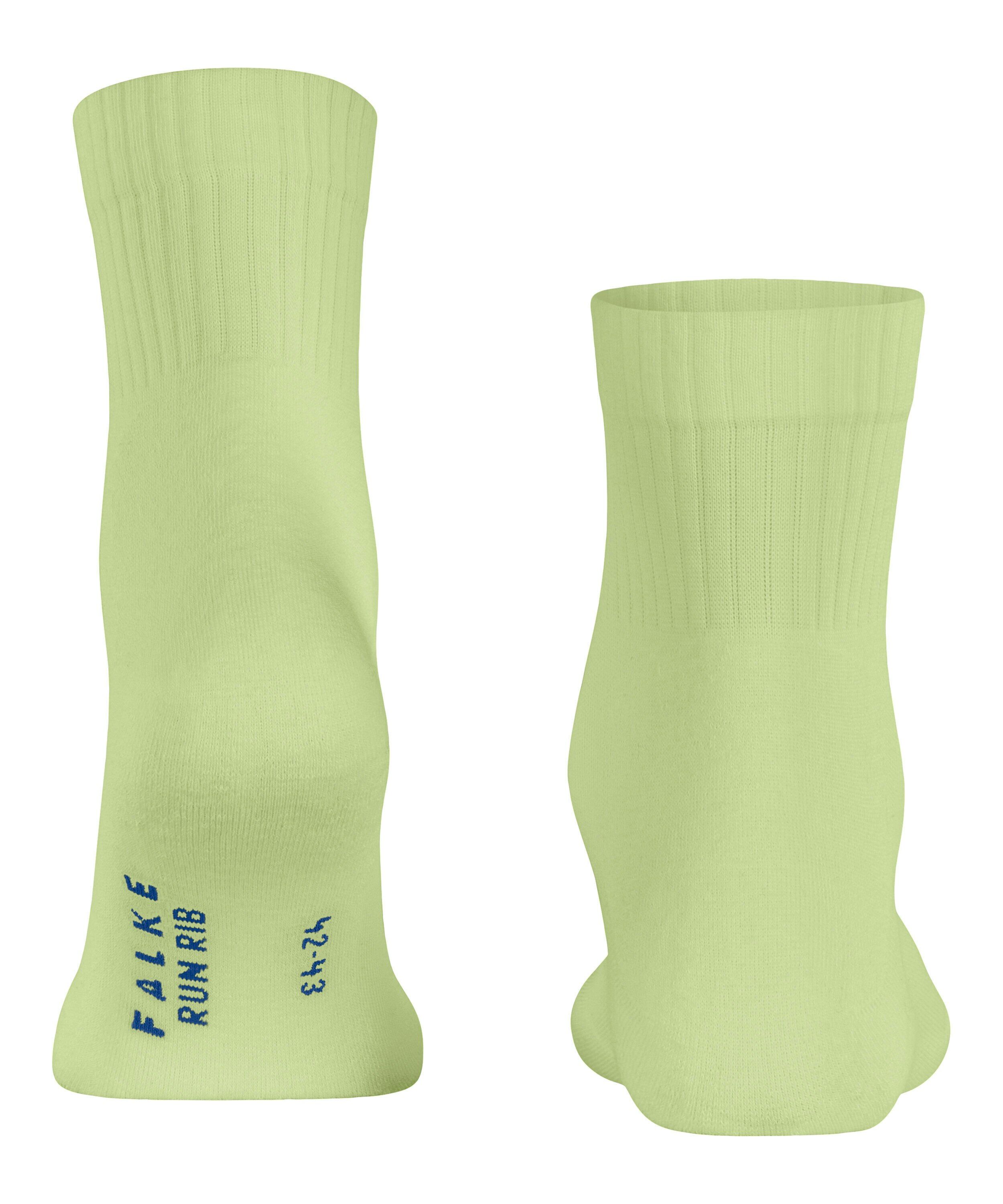 FALKE Run Rib unisex sokken kort, limegroen (lemon)