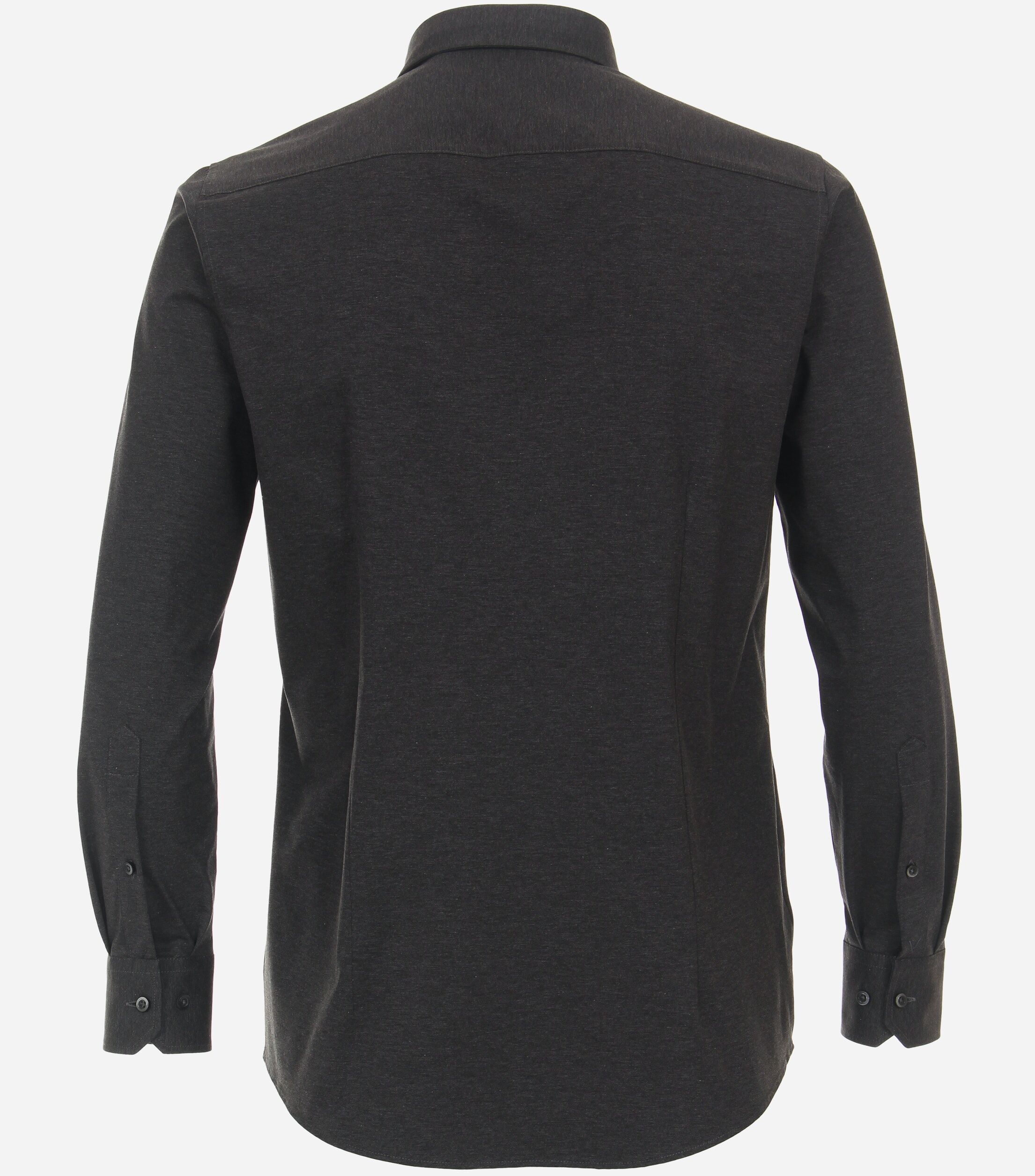 VENTI modern fit overhemd, jersey, antraciet