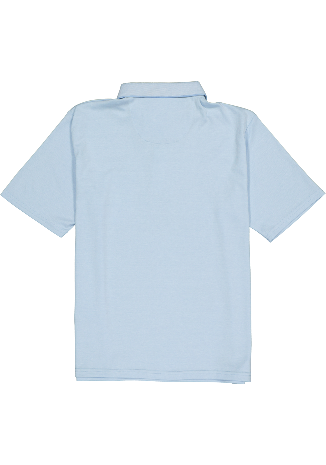3-4049807944649_redmond_polo_HR Redmond regular fit poloshirt, lichtblauw melange