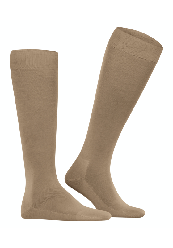 FALKE Tiago heren kniekousen, beige (camel) FALKE Tiago heren kniekousen, beige (camel)