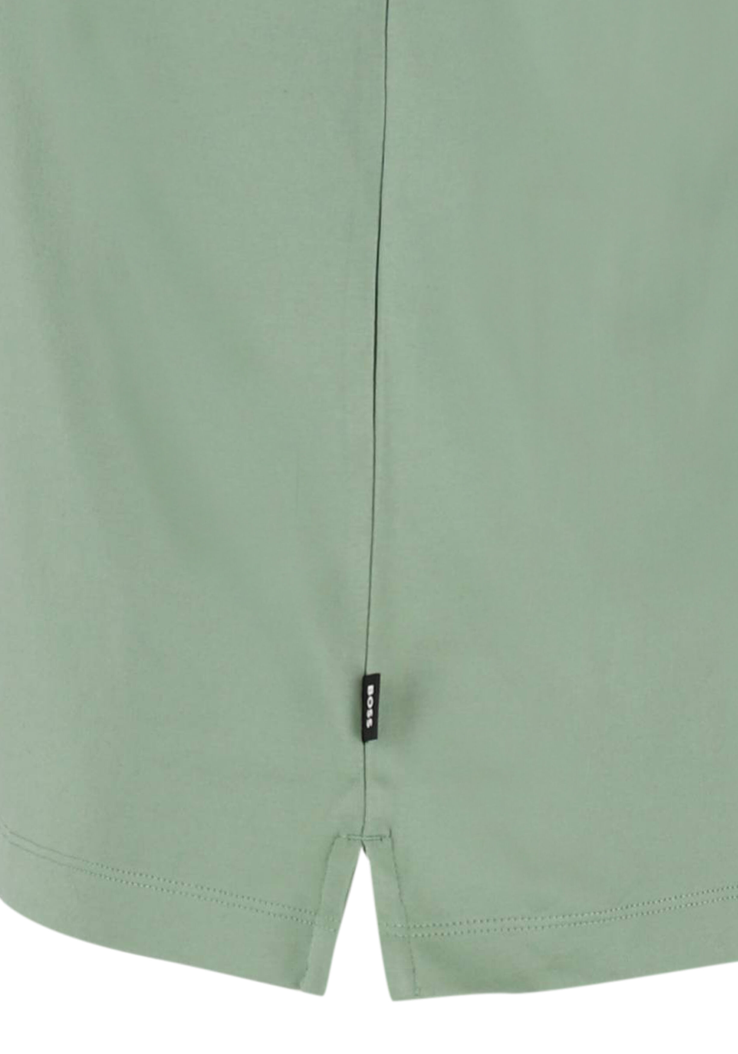 BOSS Penrose slim fit polo, jersey, groen