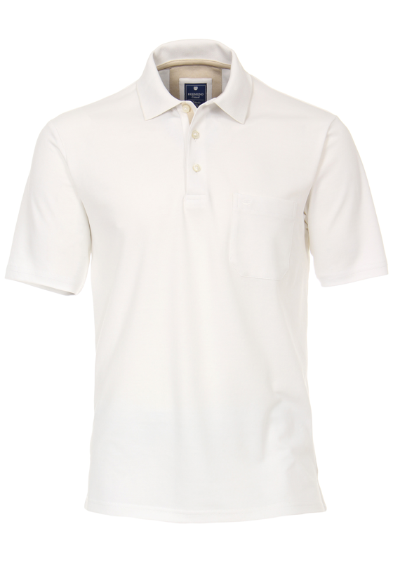 Redmond regular fit poloshirt, wit  Redmond regular fit poloshirt, wit