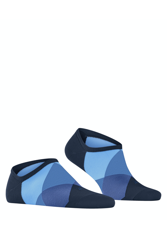 Burlington Clyde heren sneakersokken, blauw (marine) Burlington Clyde heren sneakersokken, blauw (marine)