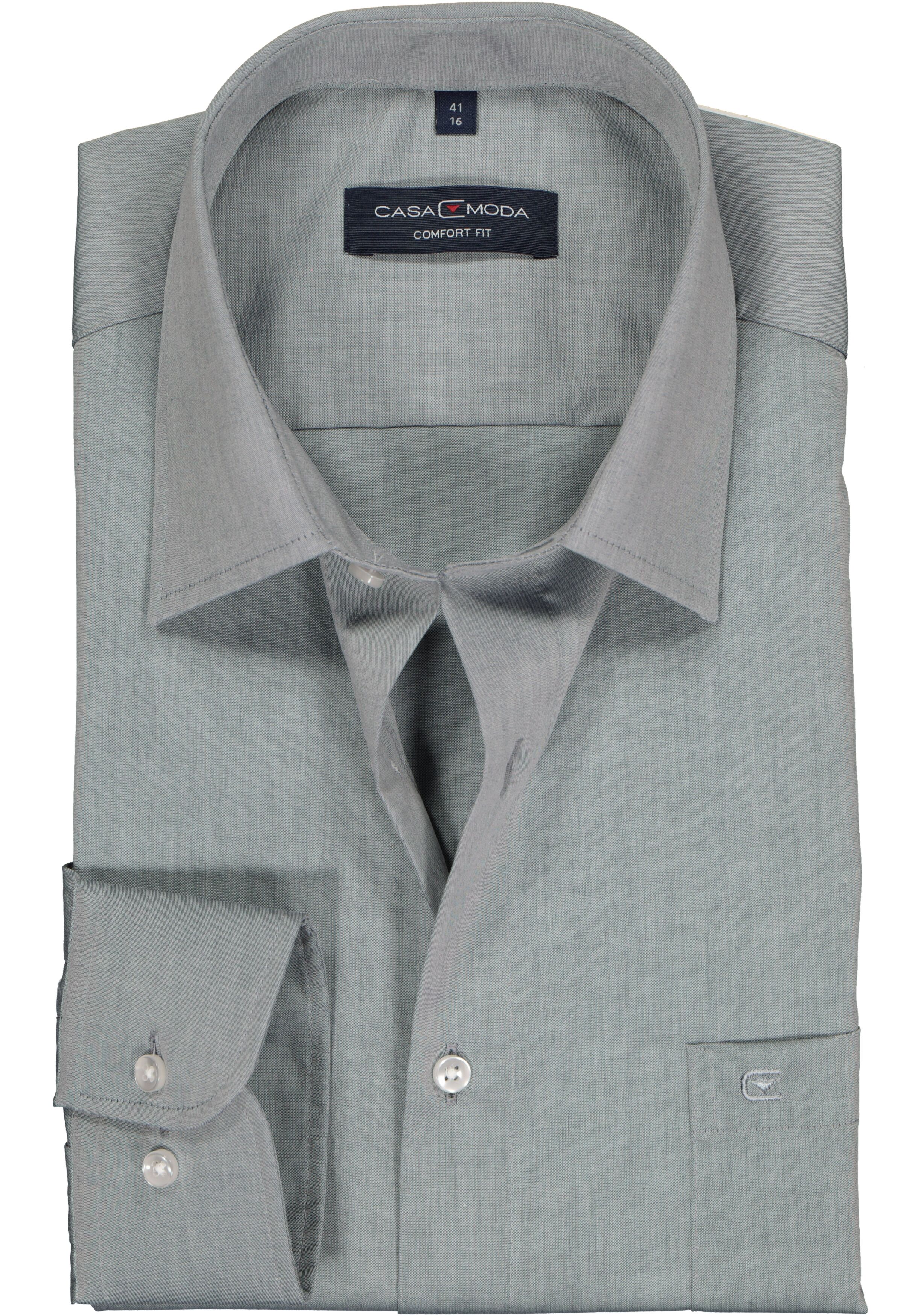 CASA MODA comfort fit overhemd, grijs