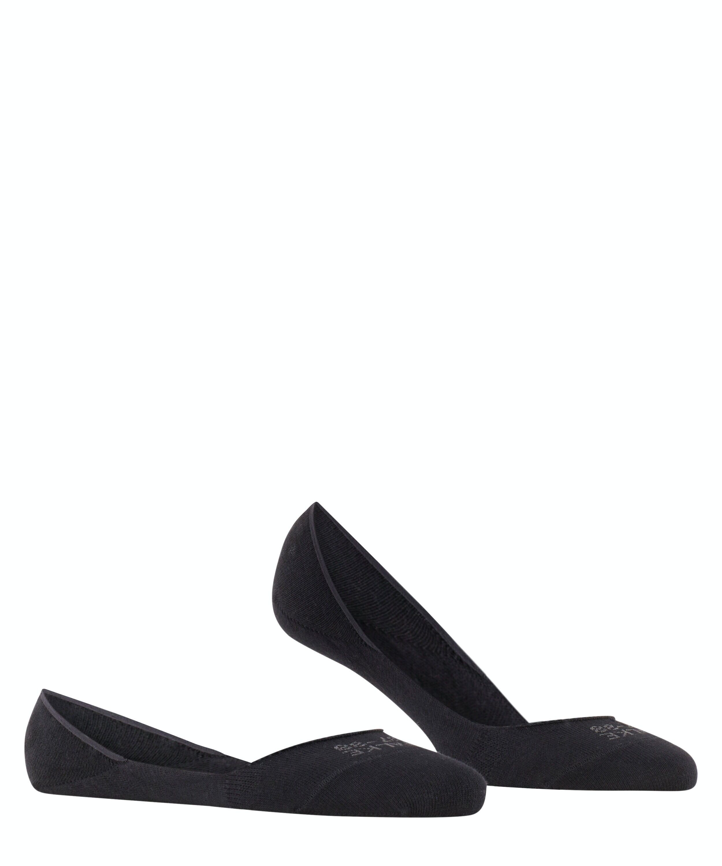 FALKE Step Medium Cut Box dames kousenvoetjes, zwart (black)