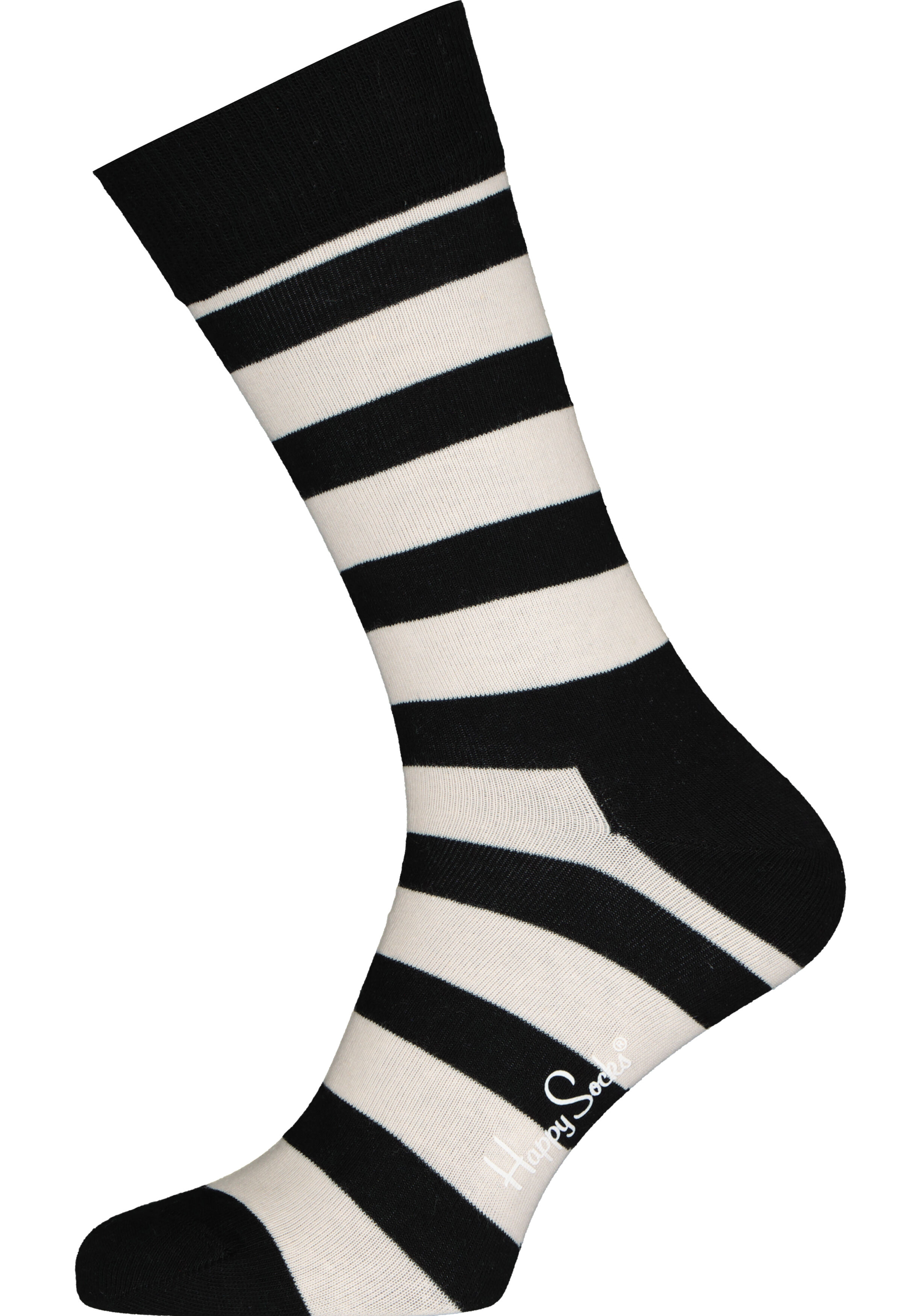 Happy Socks Classic Black & White Socks Gift Set (4-pack)