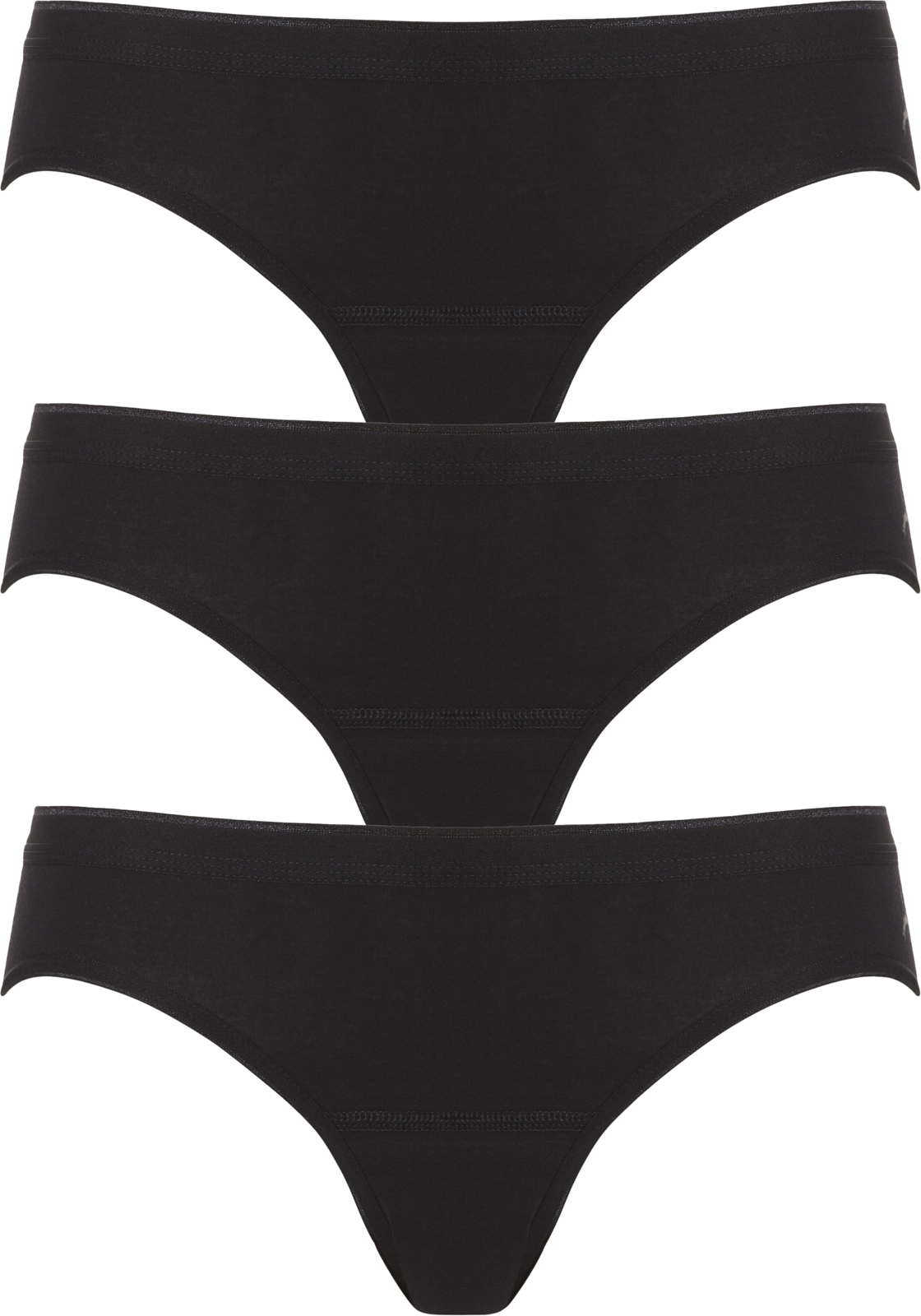 1-8711665537849-ten_cate_dames_slip-3p_HR TEN CATE Basic women bikini slips (3-pack), dames slips lage taille, zwart