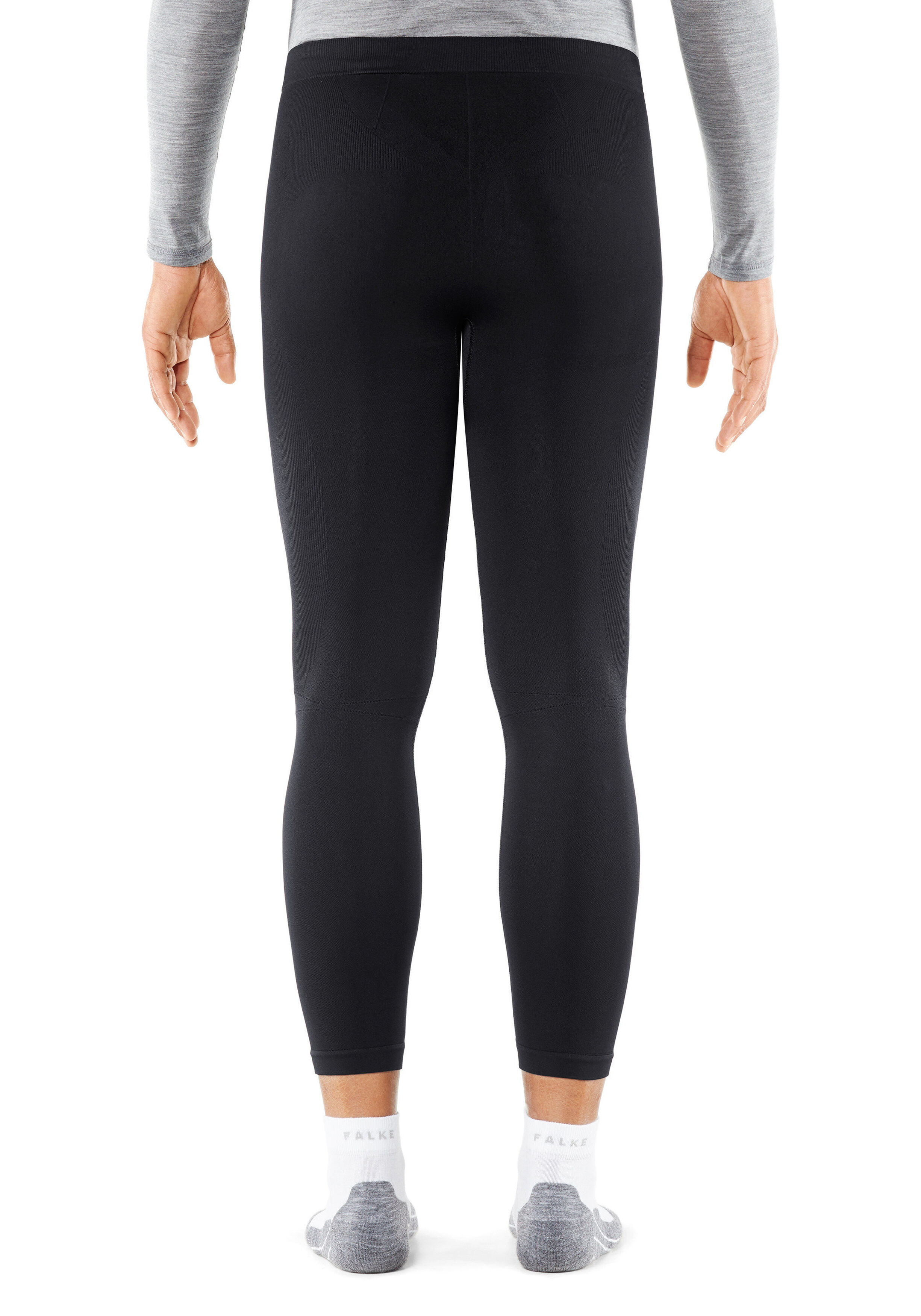 FALKE Maximum Warm heren thermo broek lang, zwart