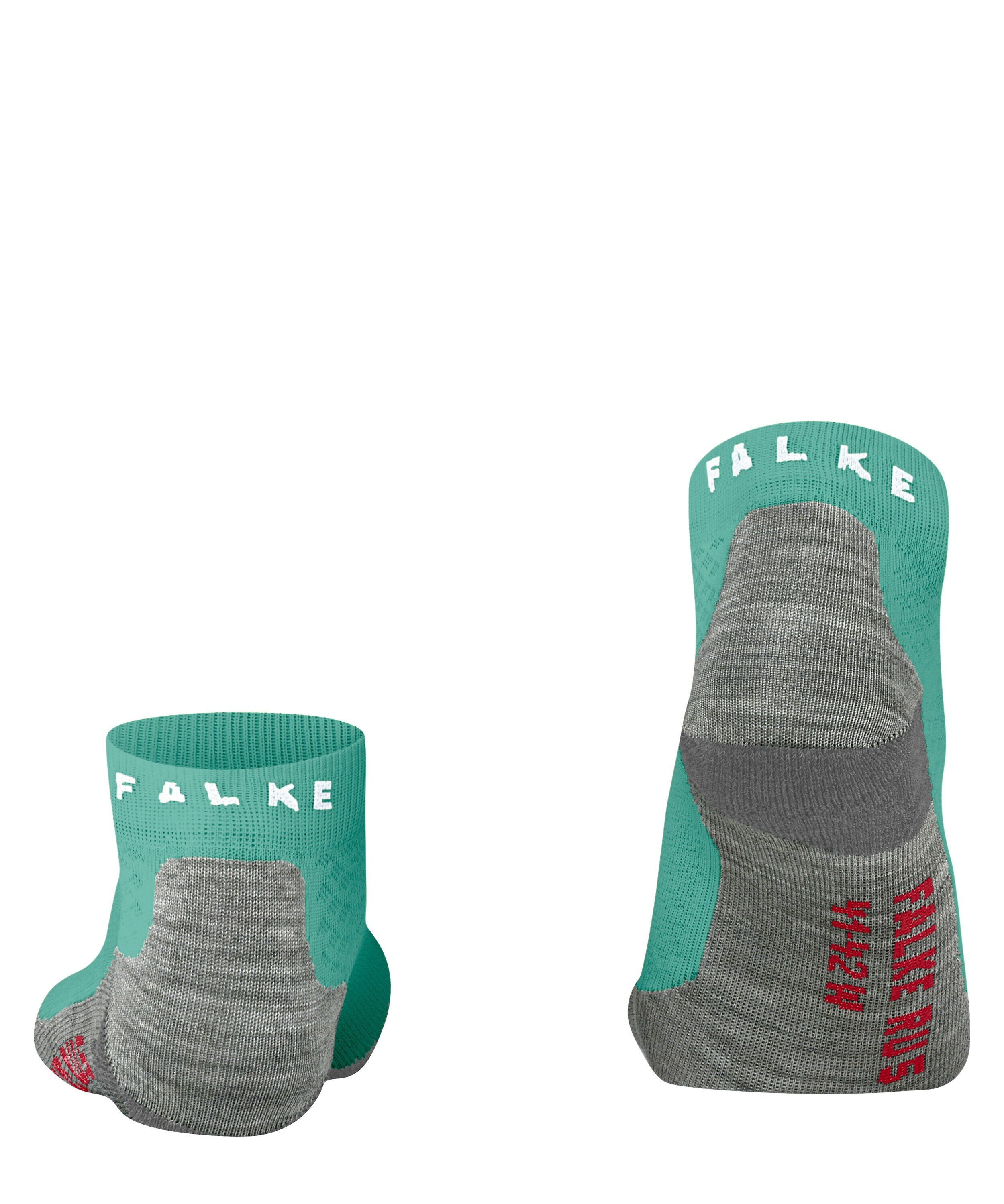 FALKE RU5 Race Short dames running sokken kort, blauw (fiji)
