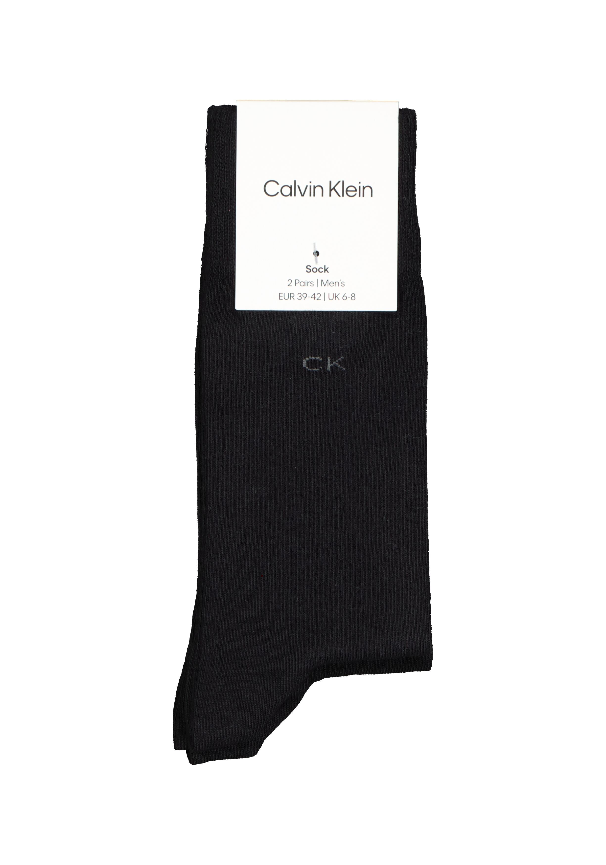 Calvin Klein herensokken Carter (2-pack), zwart