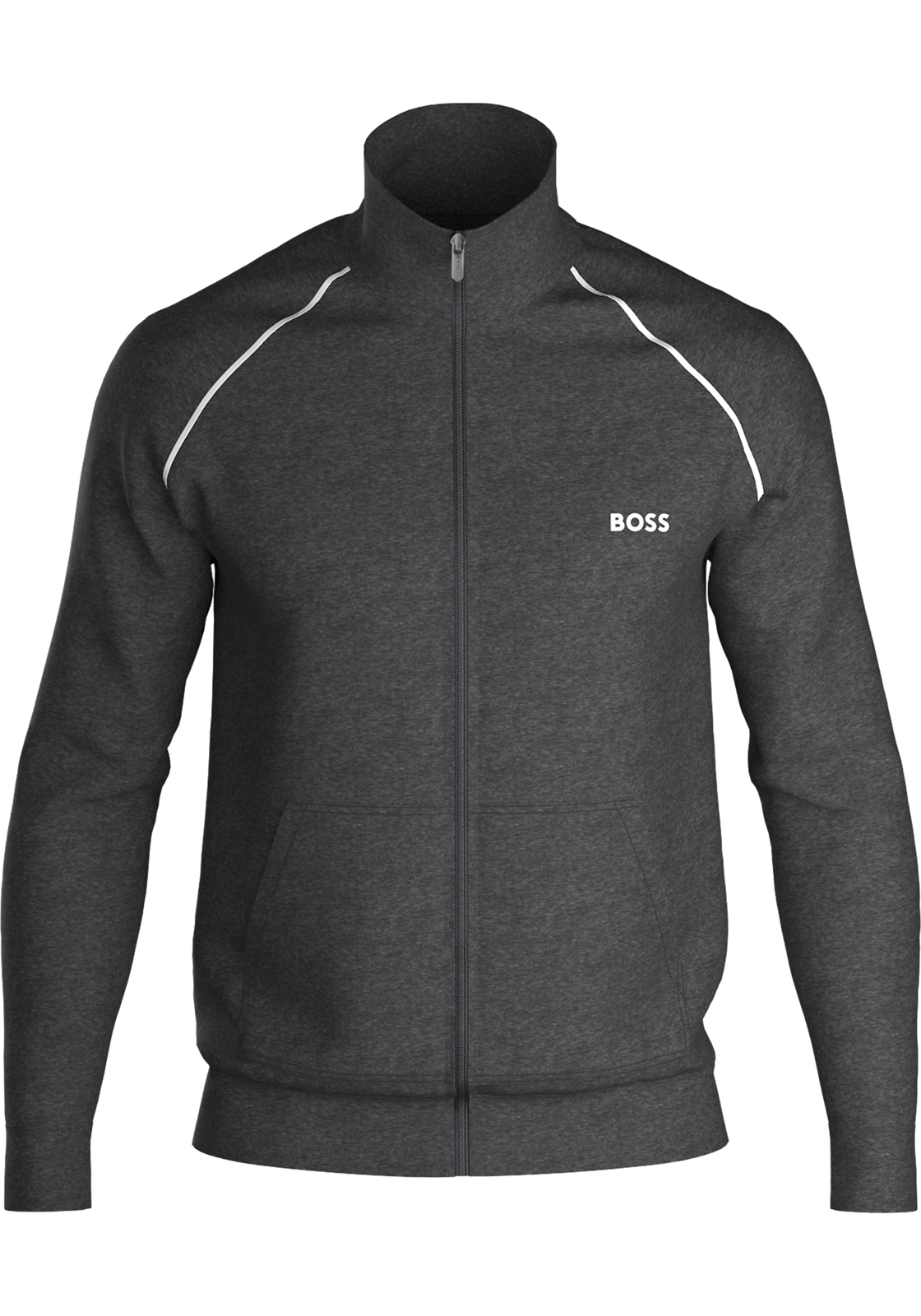 1-4063538137033-50469596-011-hugo_boss-loungewear_HR BOSS Mix&Match Jacket, heren lounge vest, donkergijs