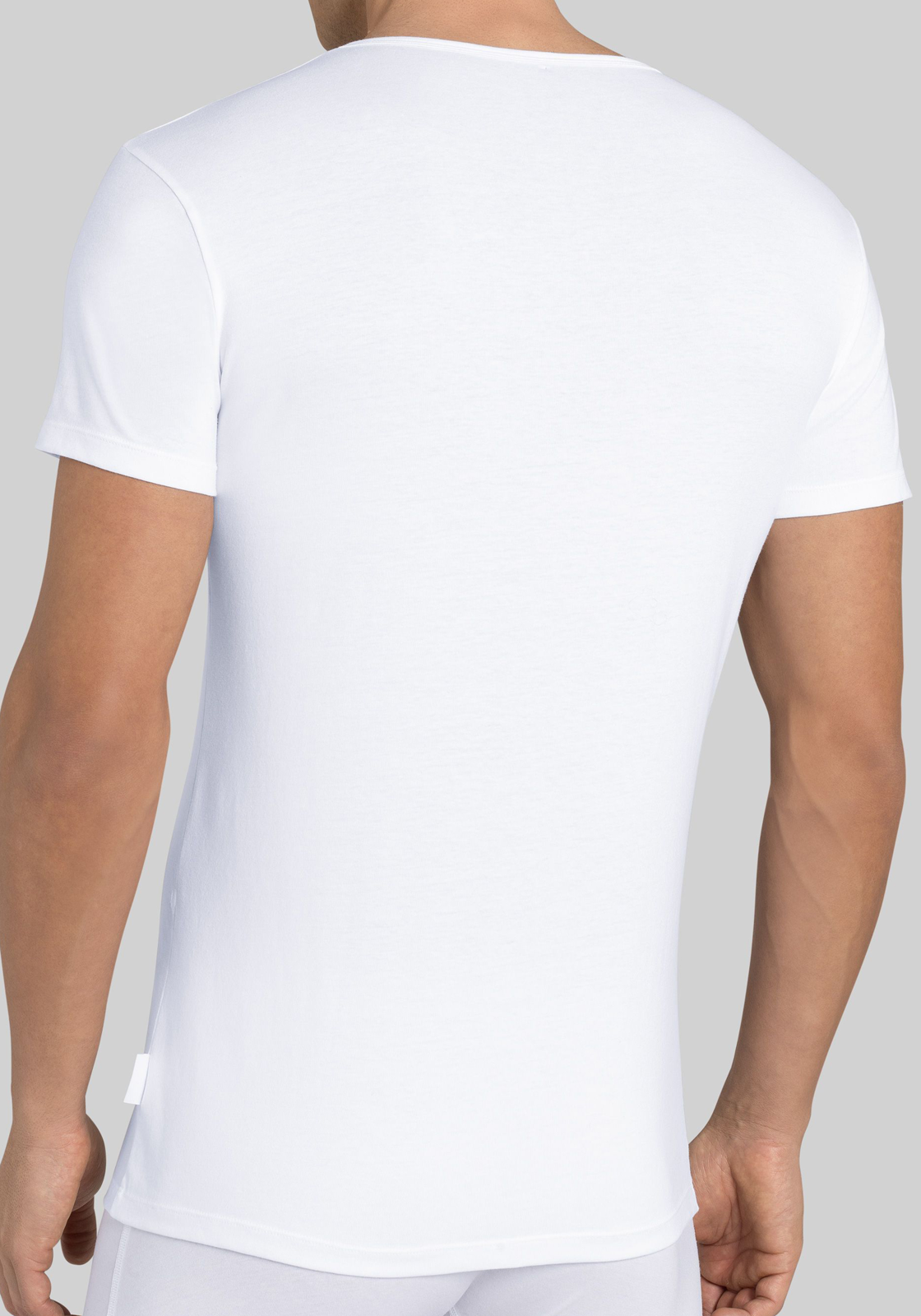 4-7611358604838-sloggi-men-24-7-o-neck-2p_HR Sloggi Men 24/7 Shirt O-hals, heren T-shirts (2-pack), wit