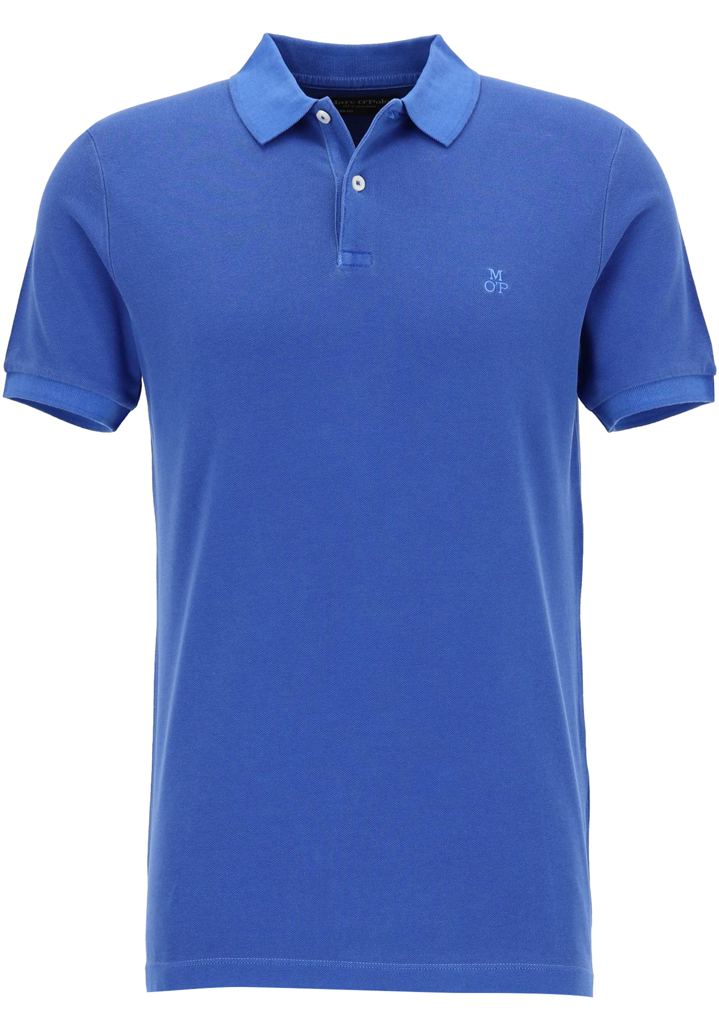 Kobalt Blauw Blauw Poloshirt Heren POLOSHIRT Kobalt Blauw Heren