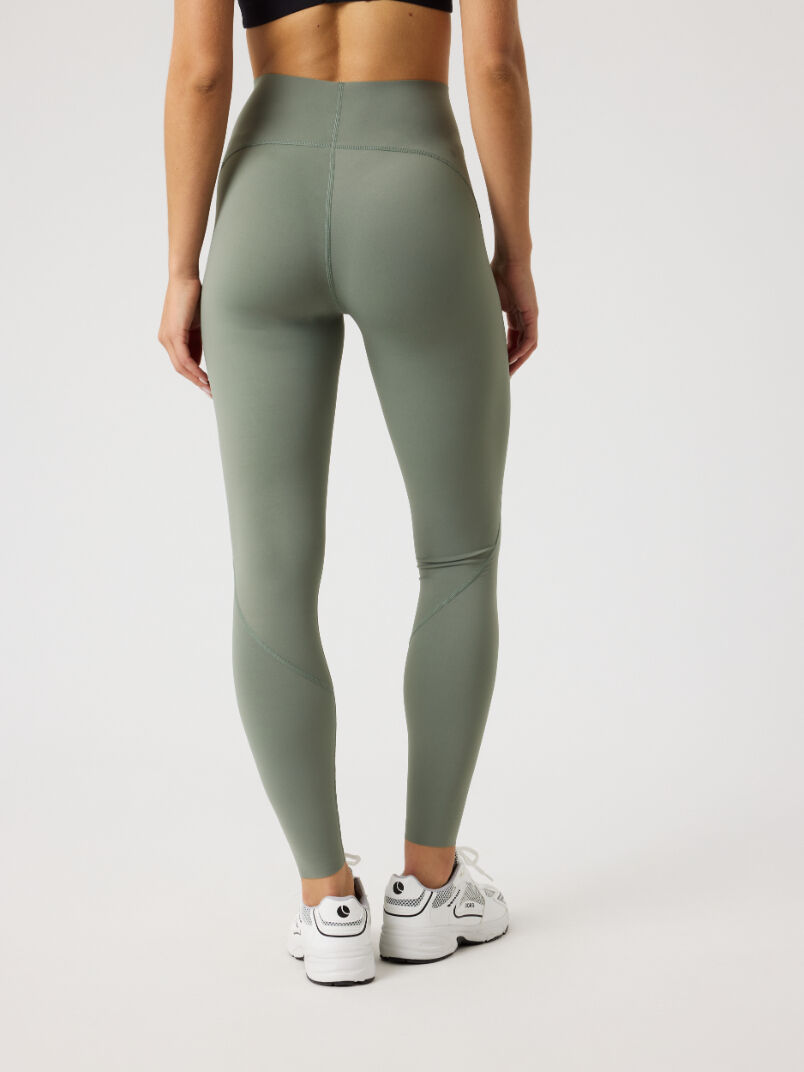 Bjorn Borg dames Sleek Tights, dames sportlegging, groen