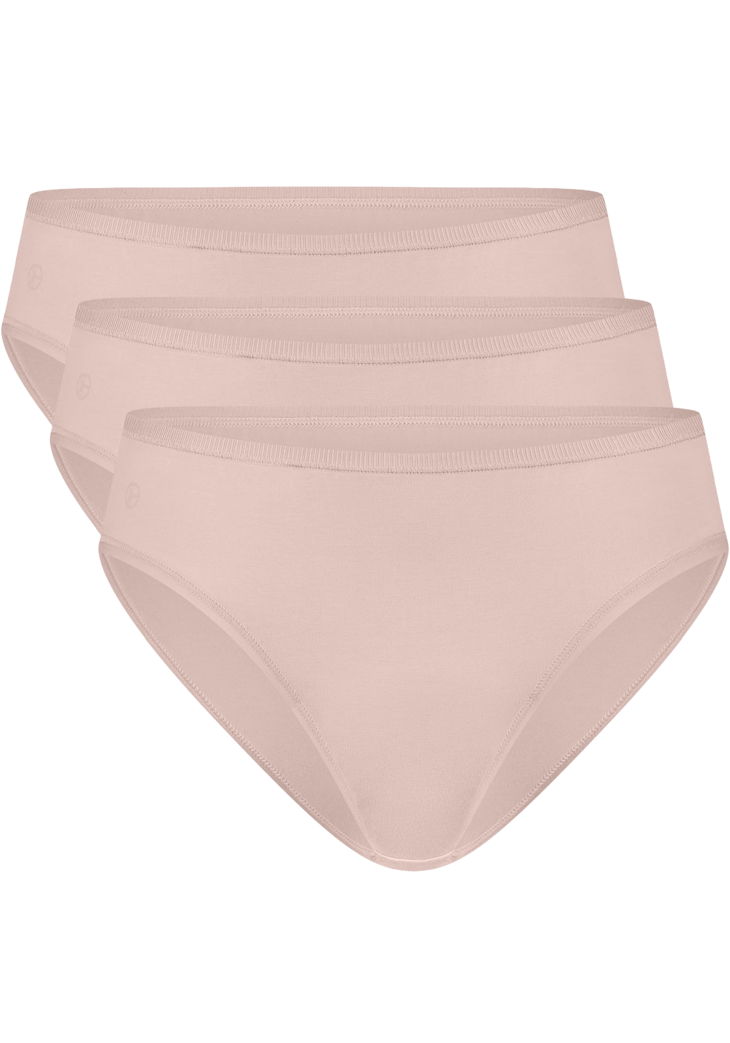 Bamboo Basics Julia tailleslip (3-pack), dames tailleslip, roze