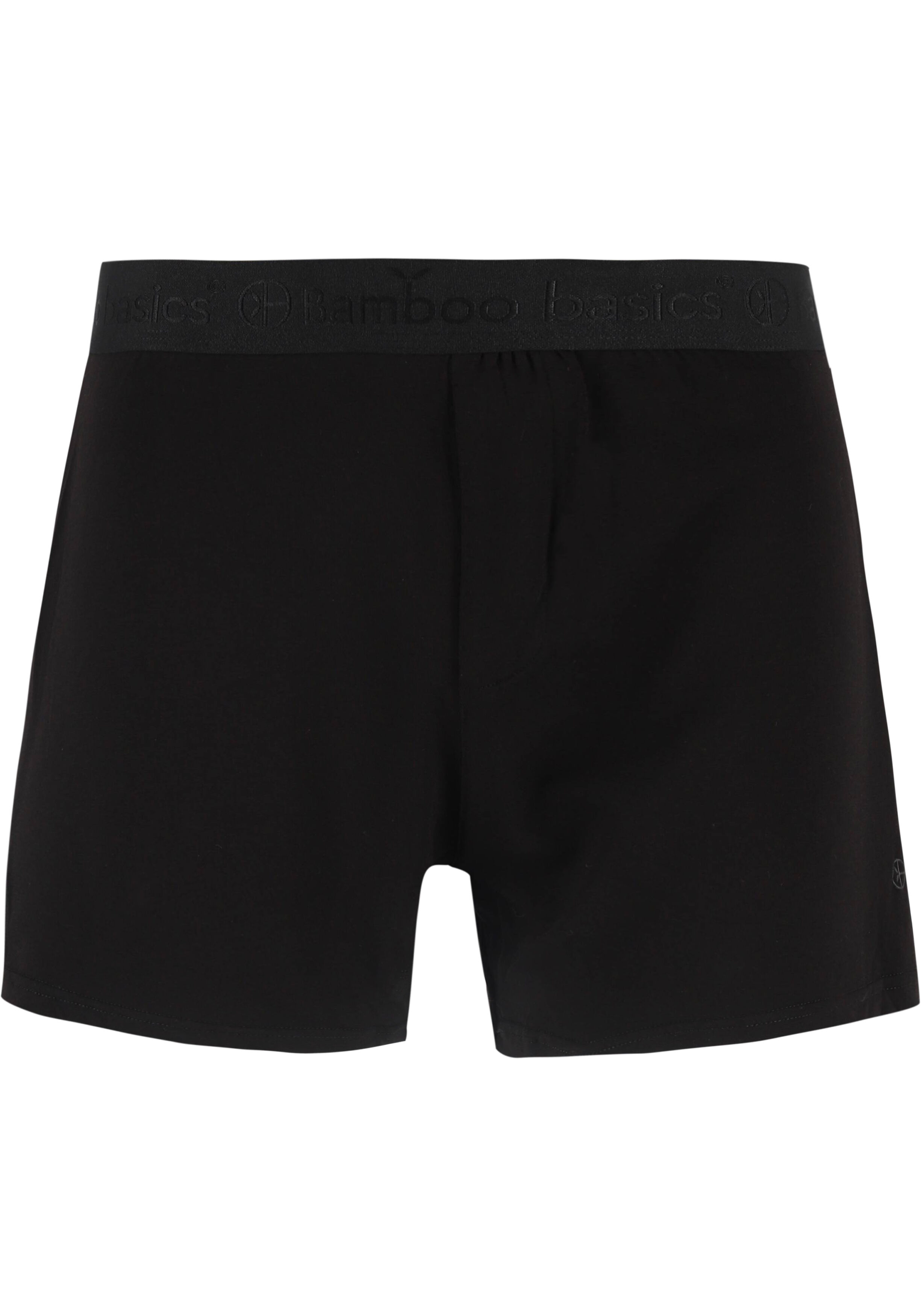 Bamboo Basics Kay loose fit boxer (7-pack), heren wijde boxer, zwart, pepergroen, blauw aster
