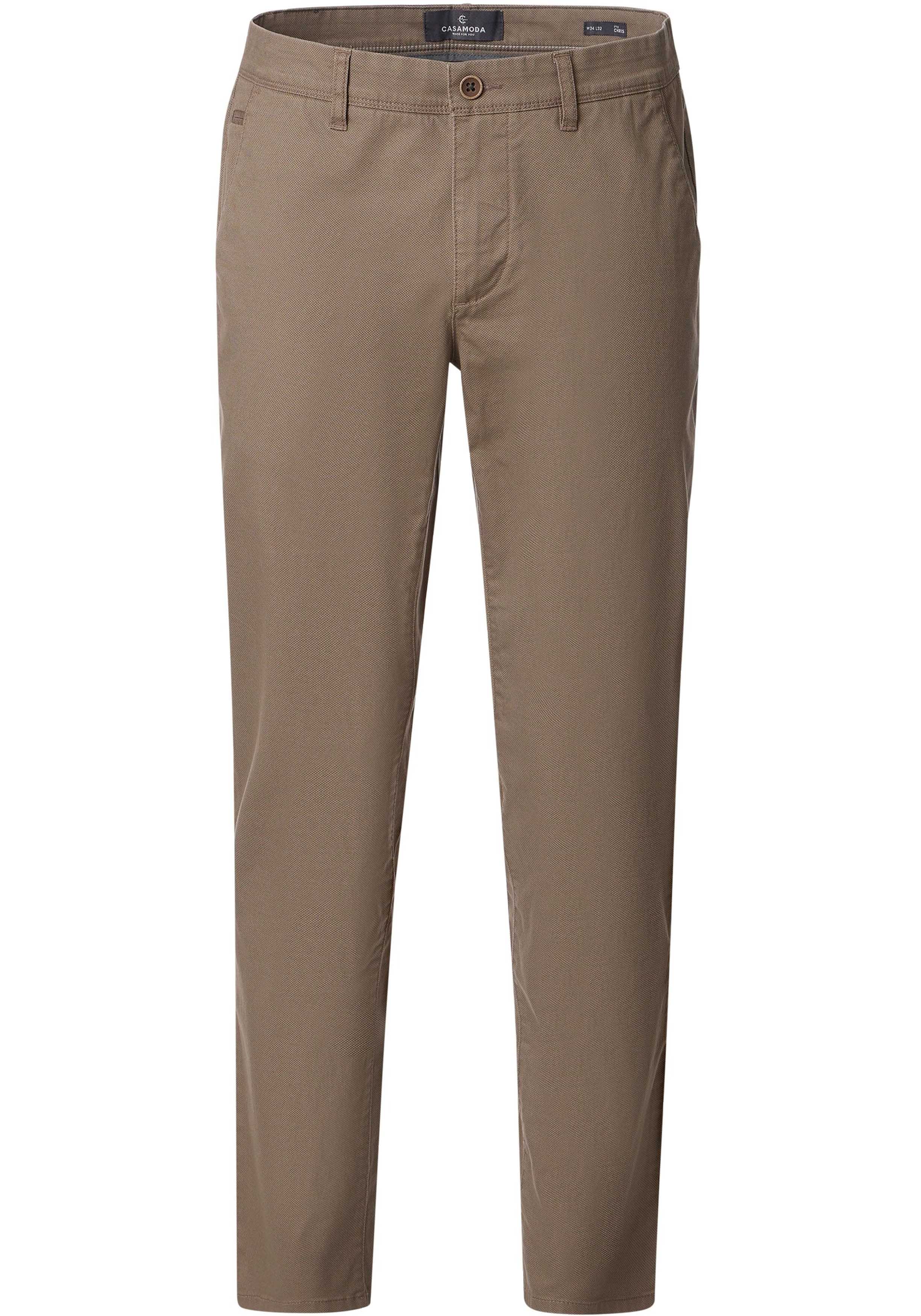CASA MODA broek CHRIS, heren chino broek, beige