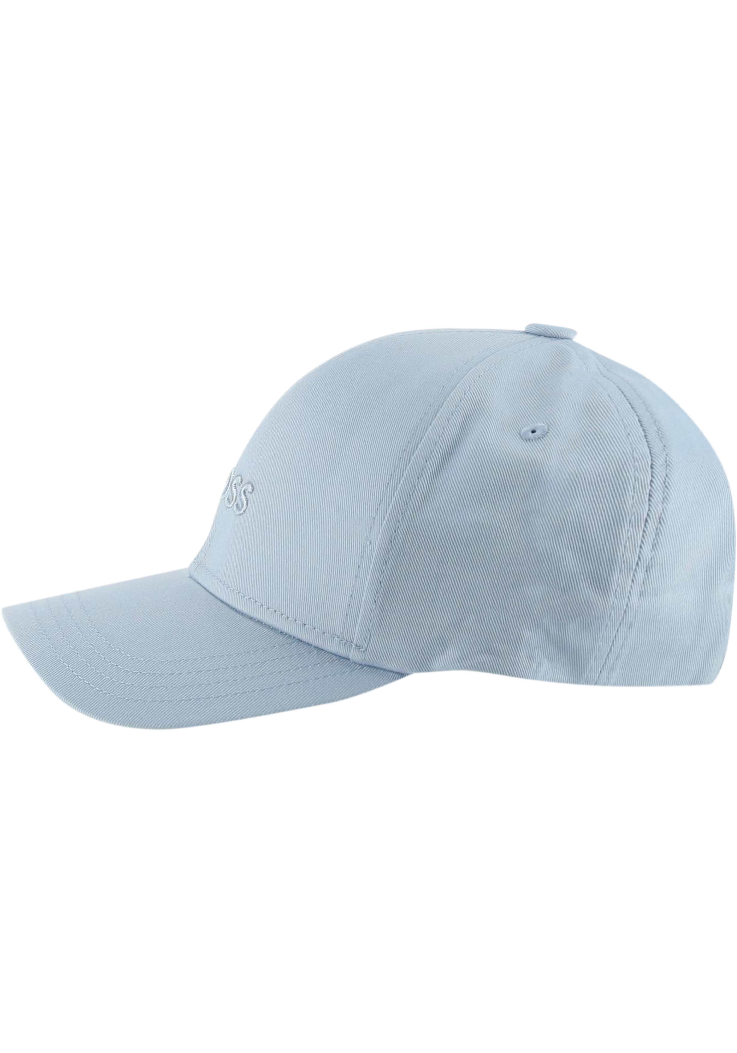BOSS logo pet, lichtblauw