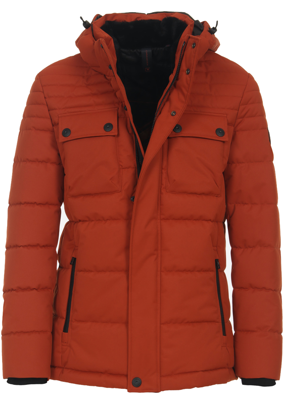 CASA MODA comfort fit tussenjas, oranje CASA MODA comfort fit tussenjas, oranje