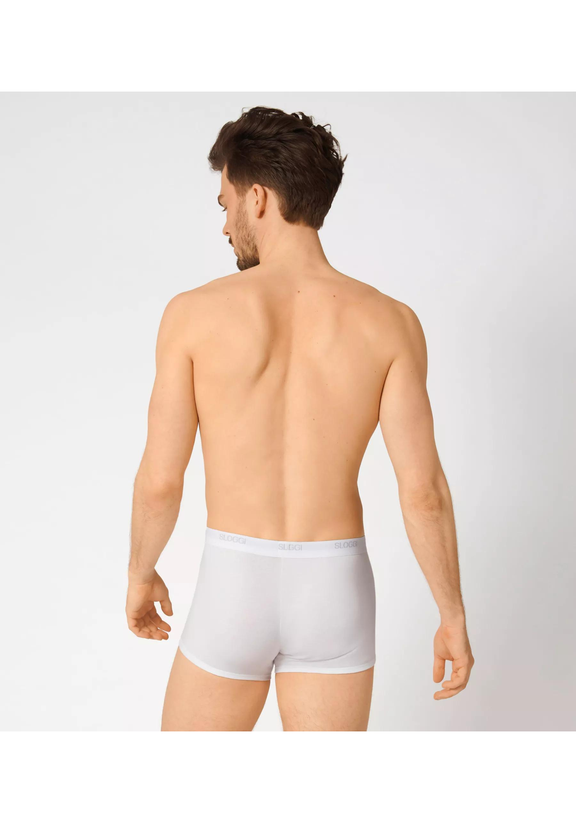 image_4_10004753_0003_3jpgdate-modefied2021-12-09T160 Sloggi Men Basic Short, heren boxershort korte pijp (1-pack), wit