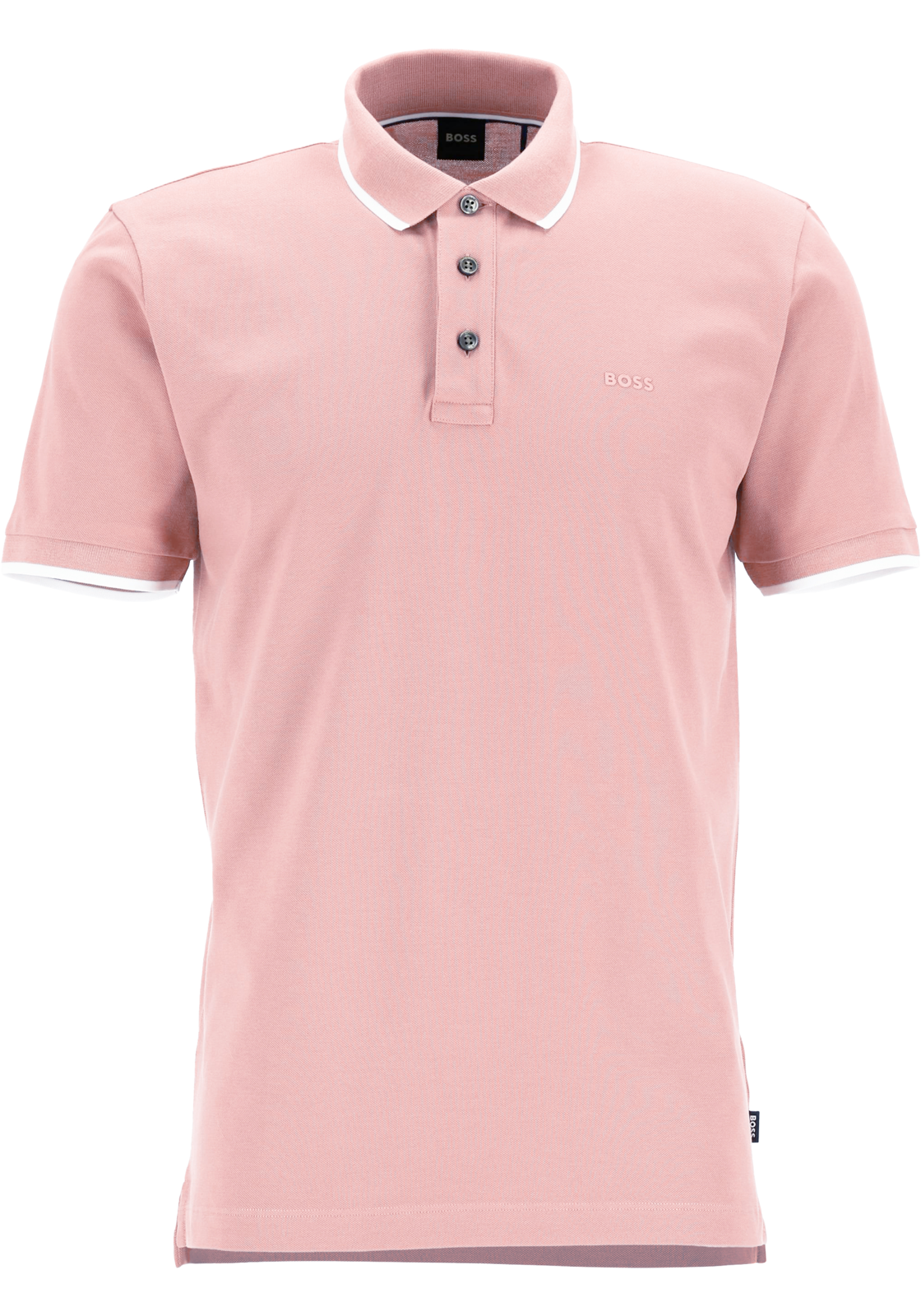 01-4063541233128-boss-polo_HR BOSS Parlay regular fit polo, pique, lichtroze