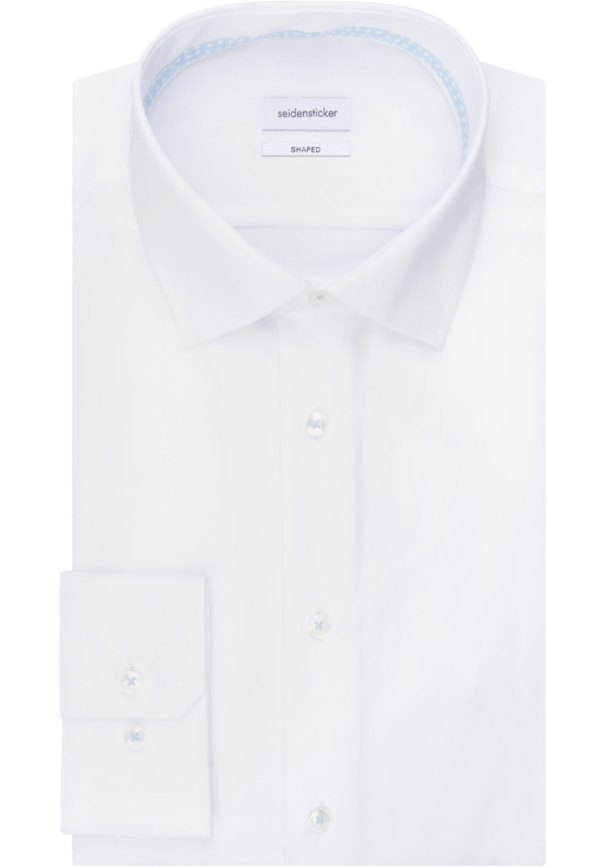 Seidensticker x-slim fit overhemd, popeline, wit