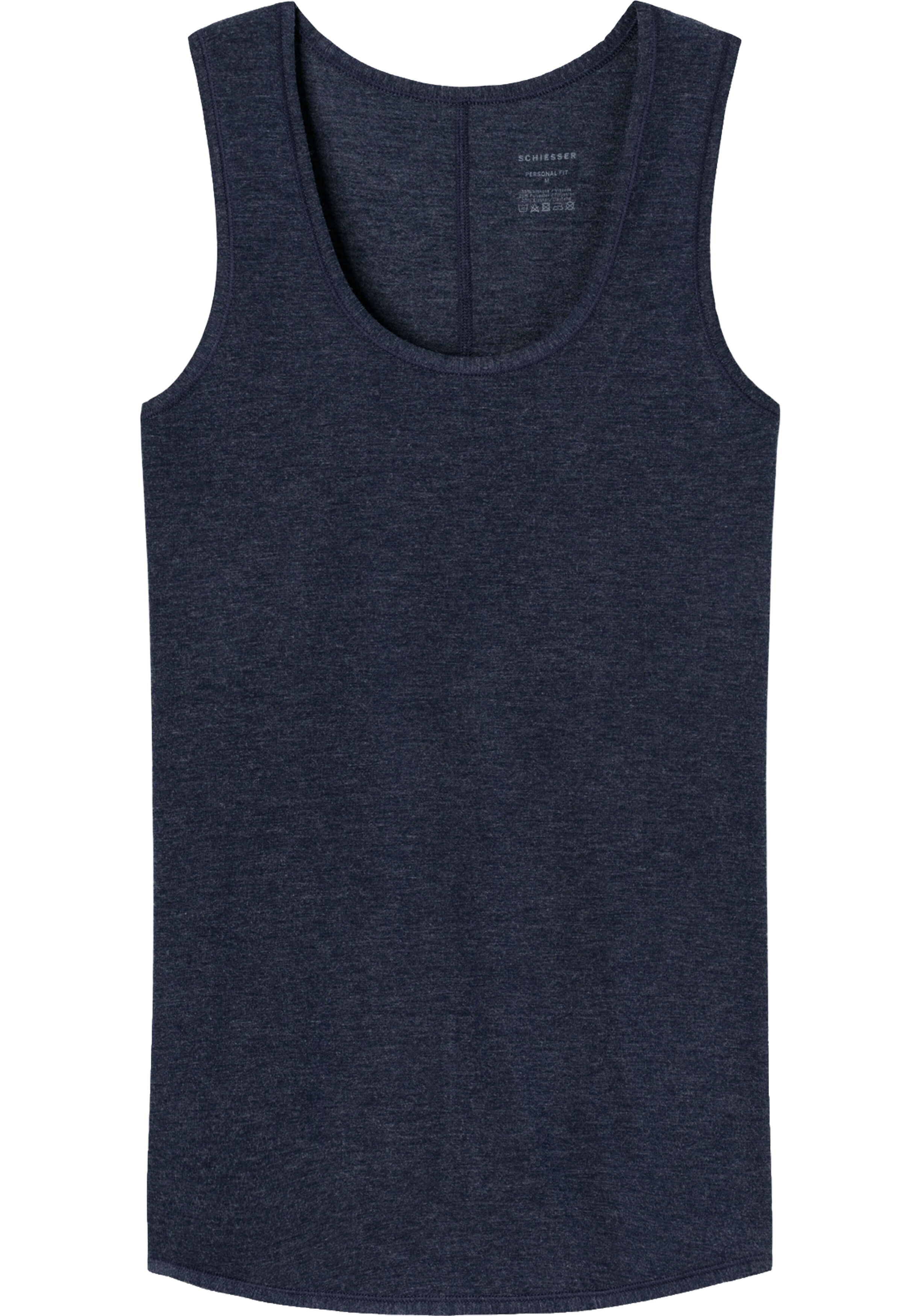 SCHIESSER Personal Fit singlet (1-pack), dames tank top nachtblauw