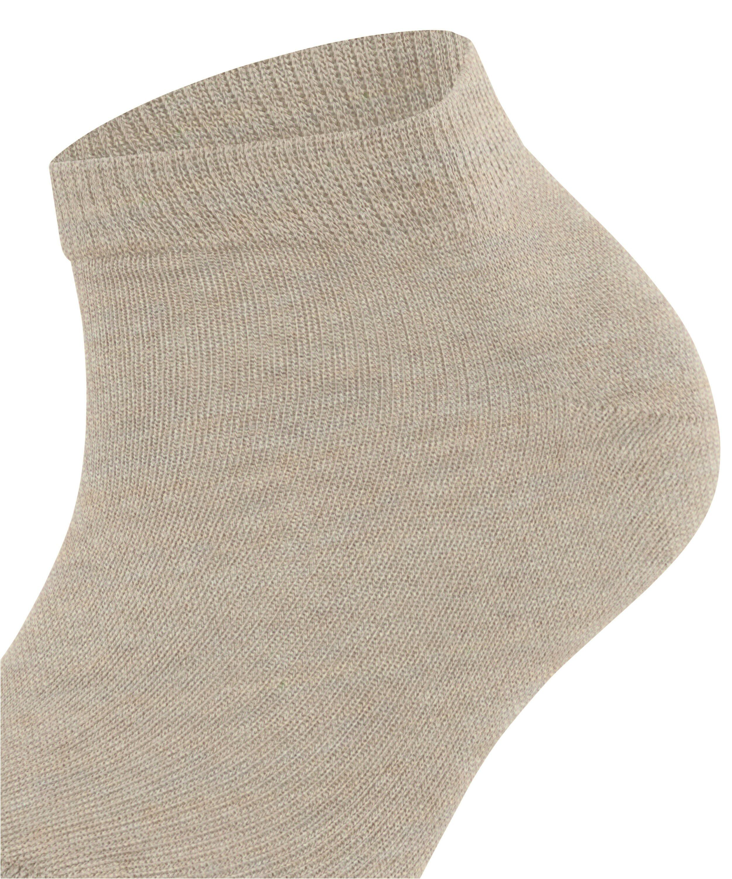 FALKE Family dames sneakersokken, beige (linen melange)