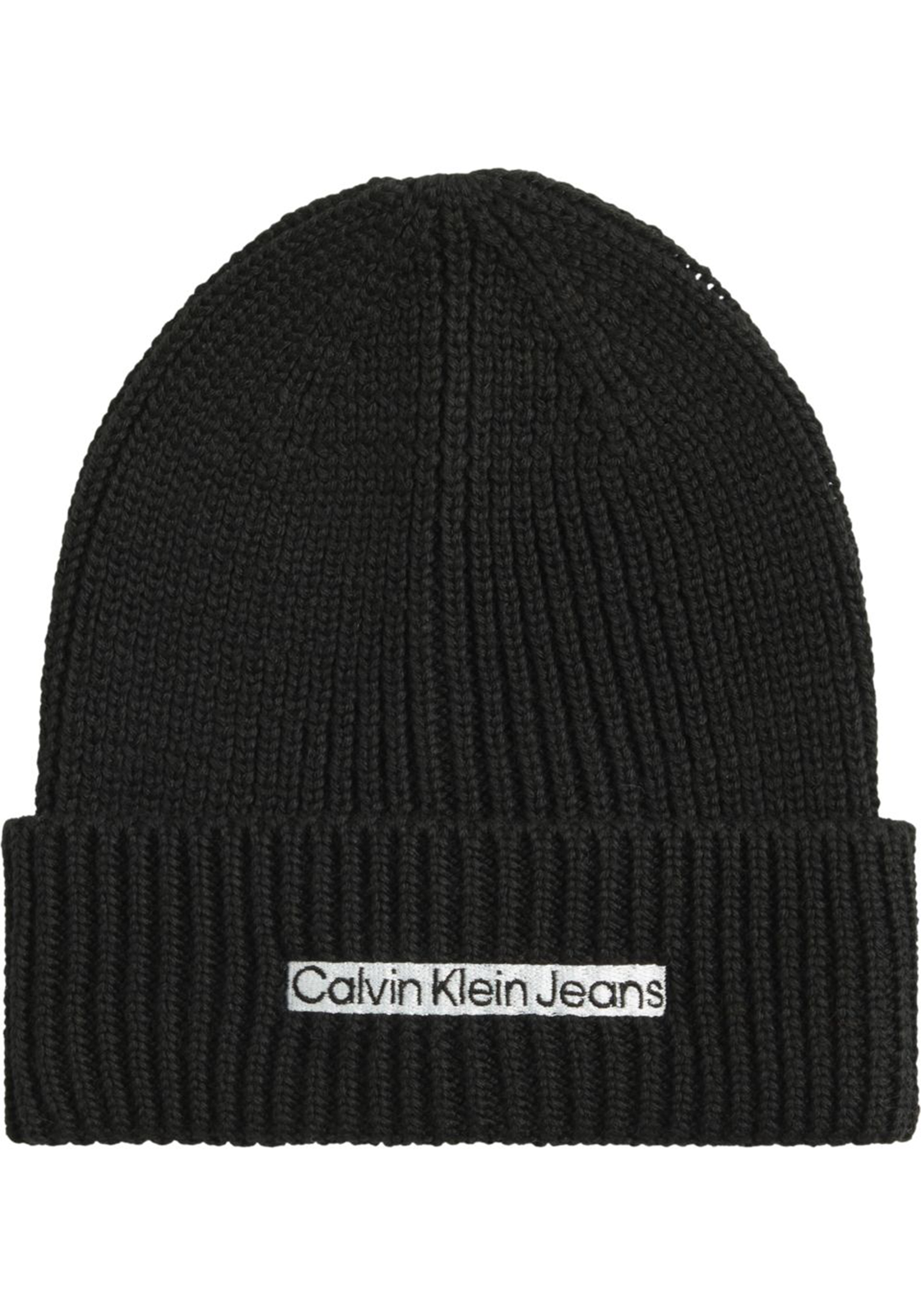 1-8719856613129-calvin_klein-muts-K50K509895BDS_HR Calvin Klein muts, institutional patch beanie, zwart