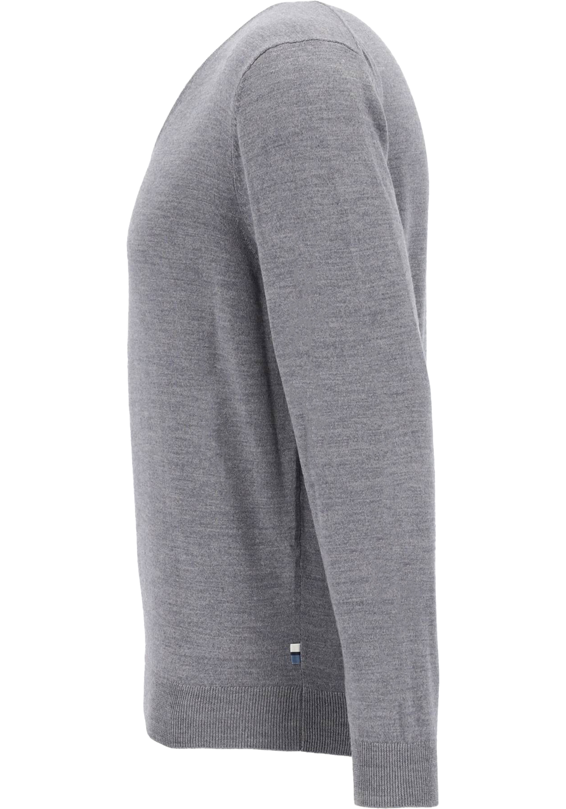 OLYMP modern fit trui wol, V-hals, grijs OLYMP modern fit trui wol, V-hals, grijs